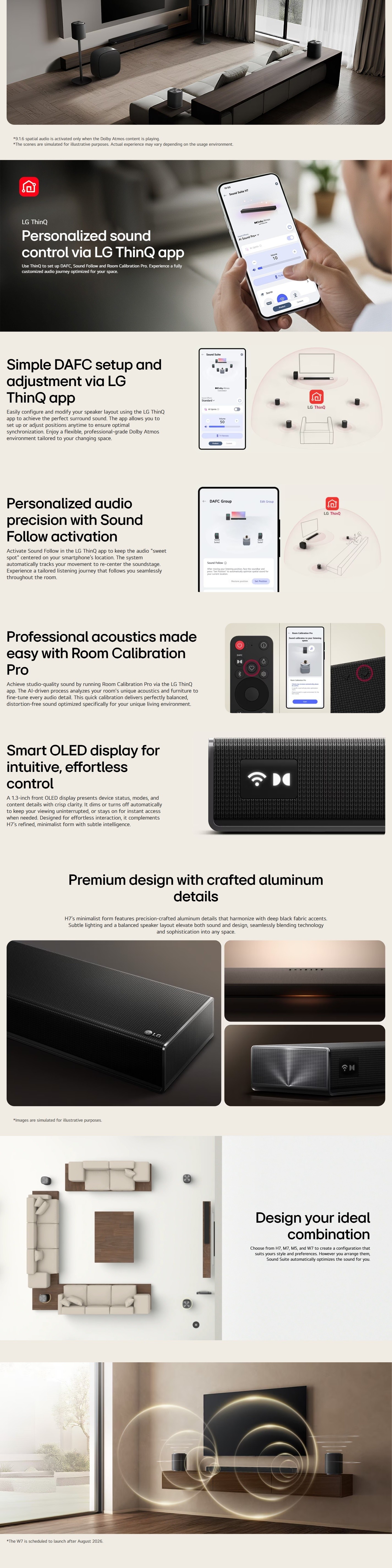 LG Sound Suite H7 Soundbar