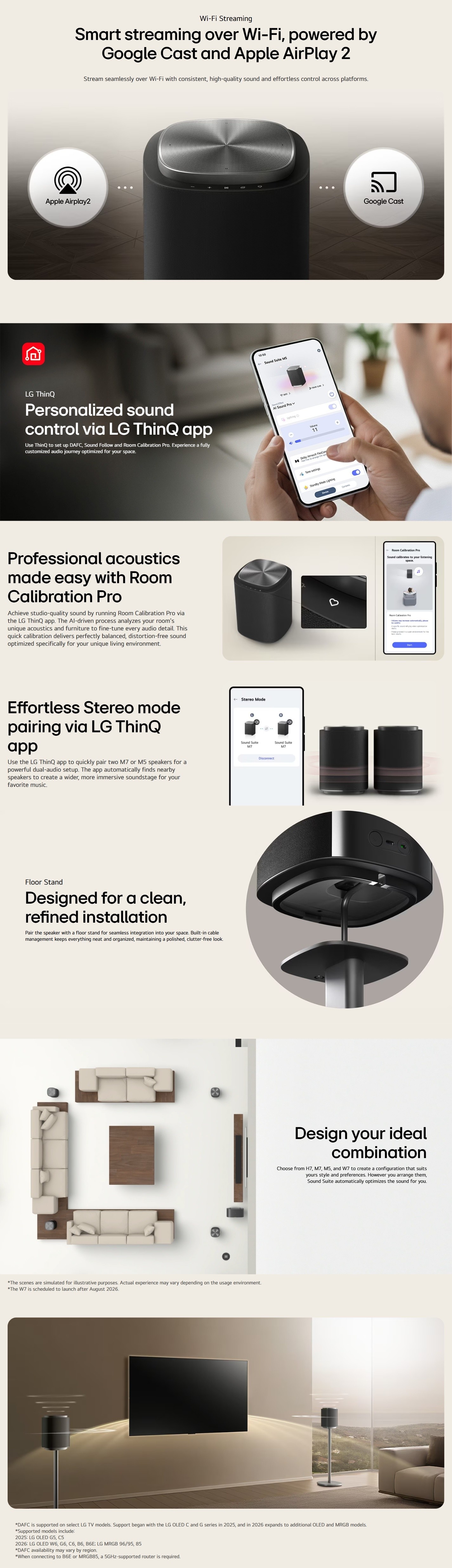 LG Sound Suite M5 Wireless Speaker