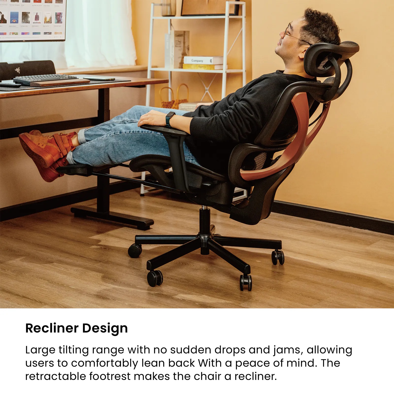 LUMIVIDA CH05-22 Ergonomic Office Mesh Chair