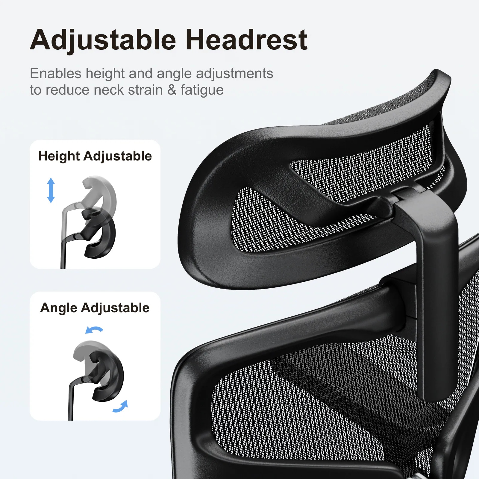 LUMIVIDA CH10-10 Ergonomic Office Mesh Chair
