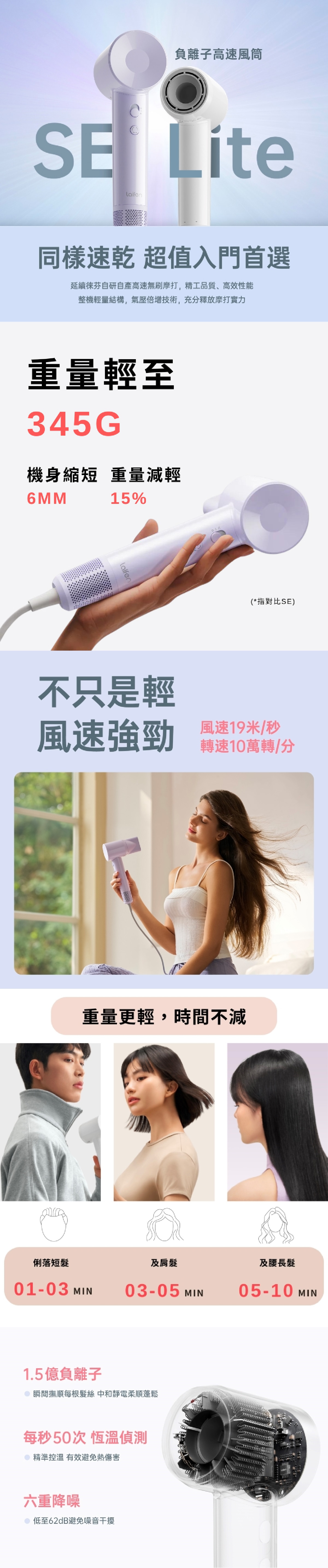 Laifen 徠芬 SE Lite 風筒