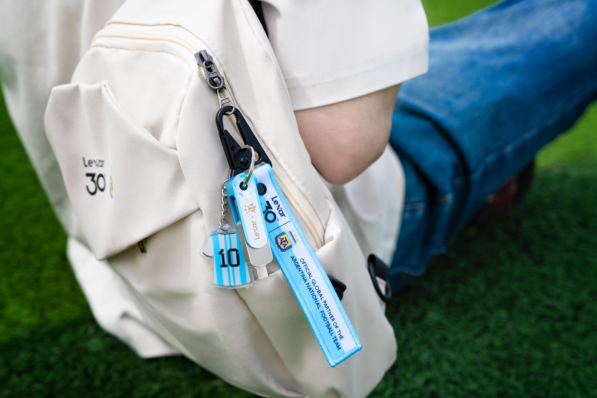 Lexar JumpDrive 雙接口隨身碟 D500 128GB - 阿根廷足球協會 (AFA) 版本