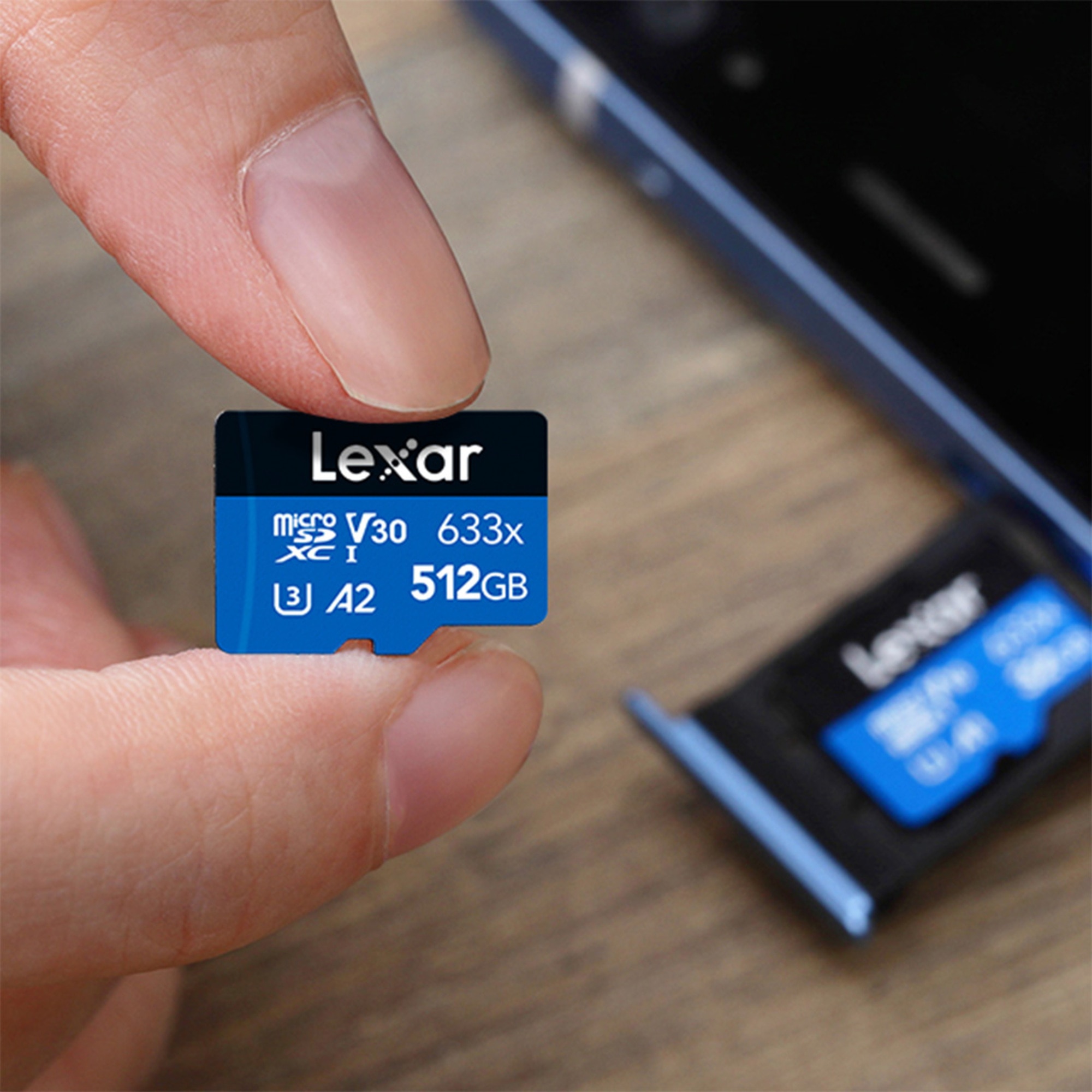Lexar High-Performance 633x MicroSDHC UHS-I 記憶卡