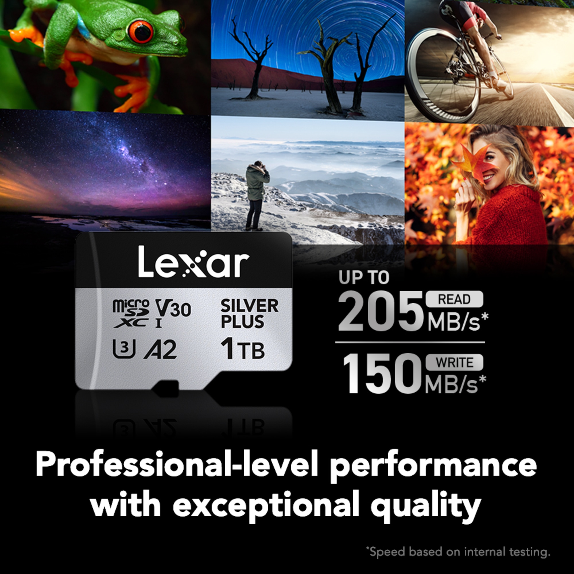 Lexar Professional SILVER PLUS MicroSDXC UHS-I 記憶卡