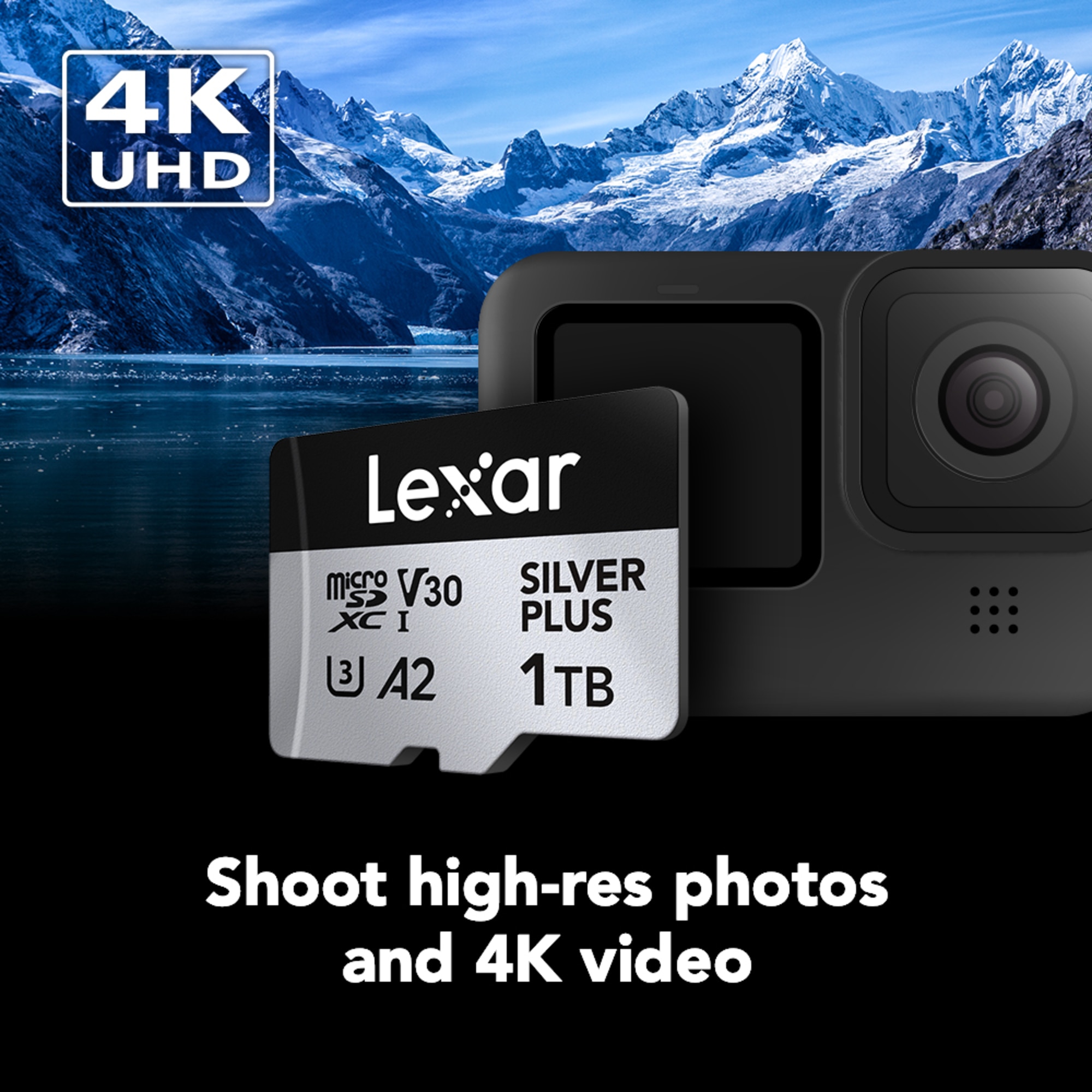 Lexar Professional SILVER PLUS MicroSDXC UHS-I 記憶卡