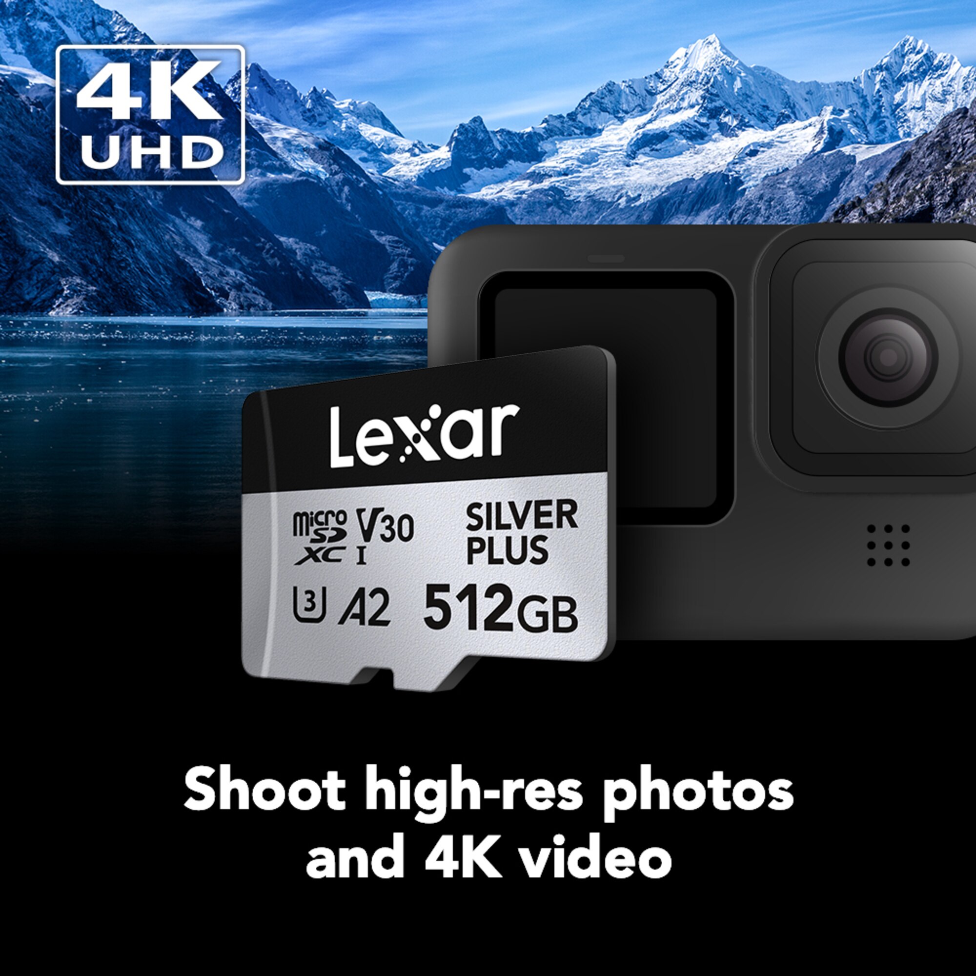 Lexar Professional SILVER PLUS MicroSDXC UHS-I 記憶卡