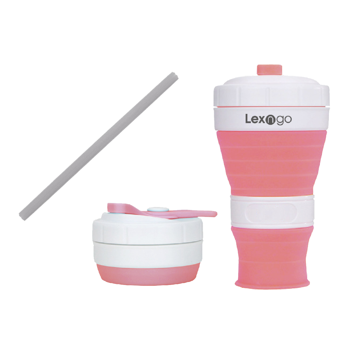 Lexngo Silicone Collapsible Flexi Mug 500ml