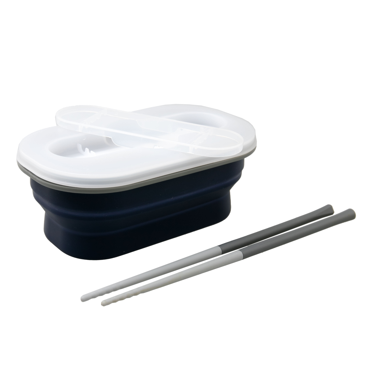 Lexngo Silicone Collapsible Meal Box with Chopsticks