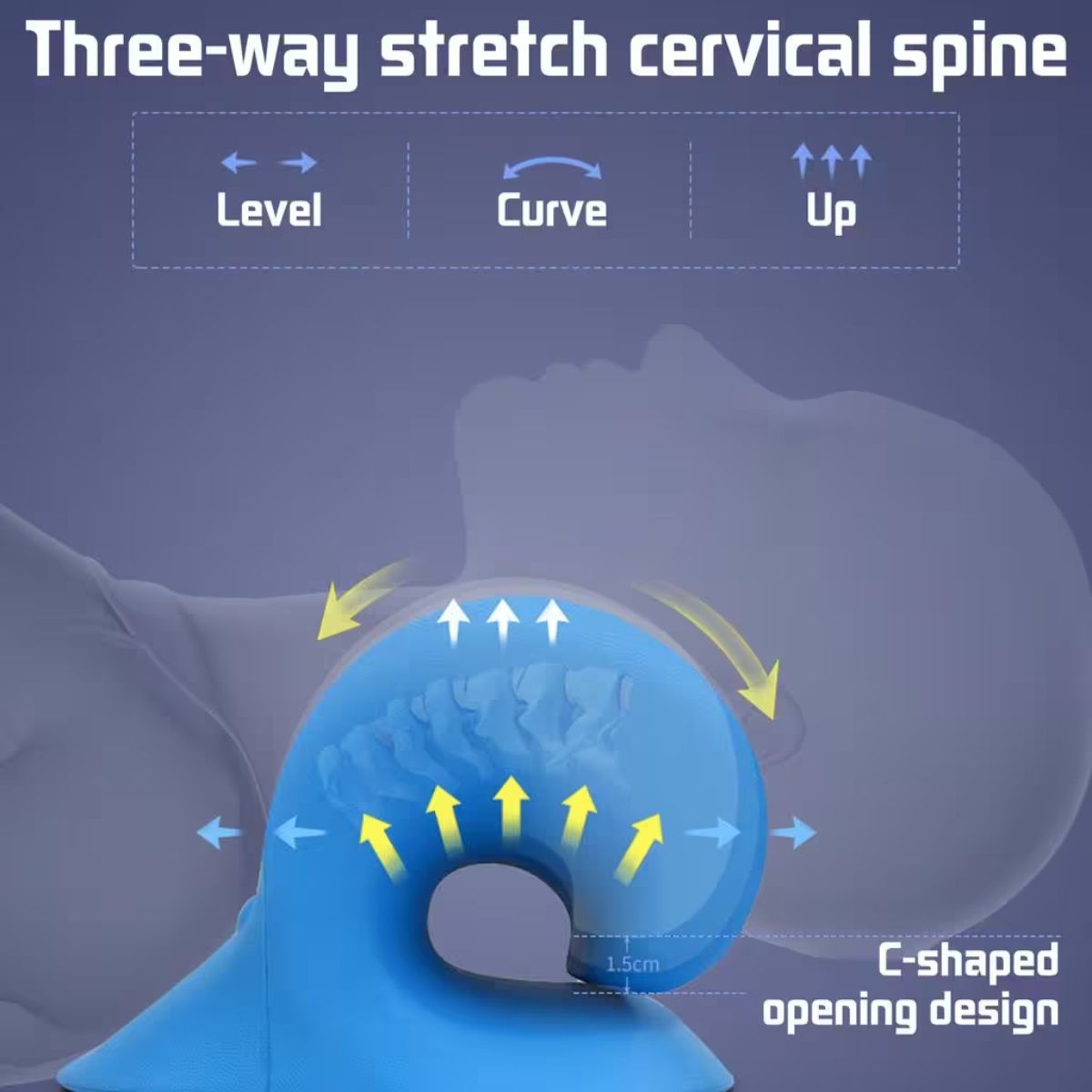 MATATA Cervical Traction Pillow - Neck Correction Care
