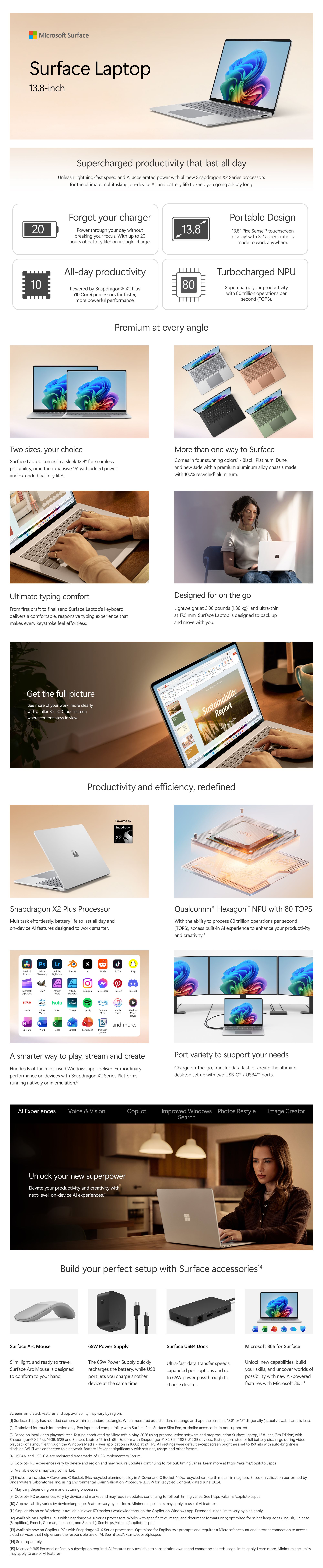 MICROSOFT Surface Laptop 8th Edition PC
