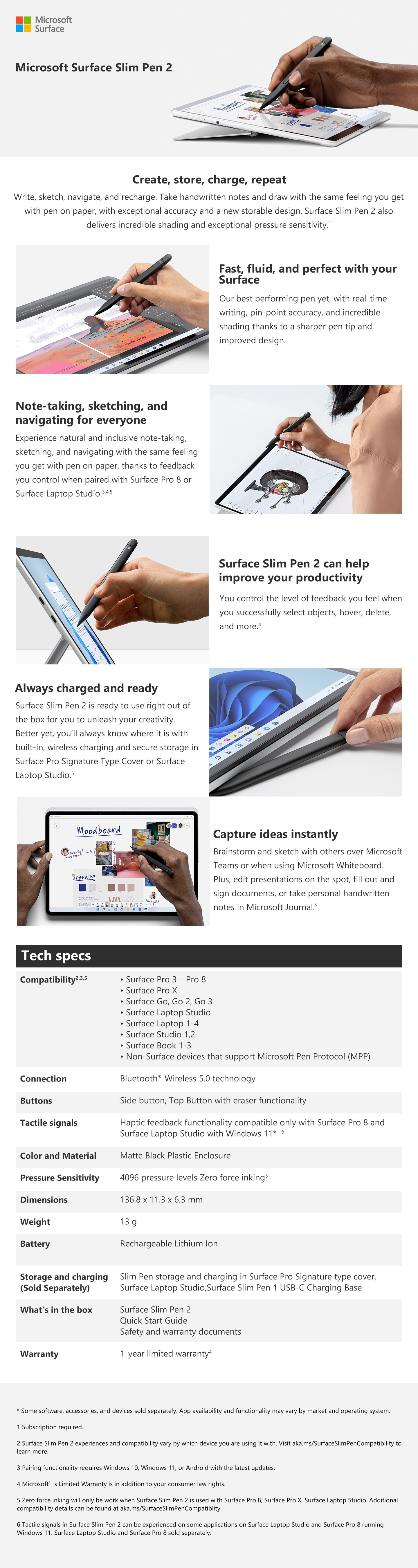 MICROSOFT Surface Slim Pen 2