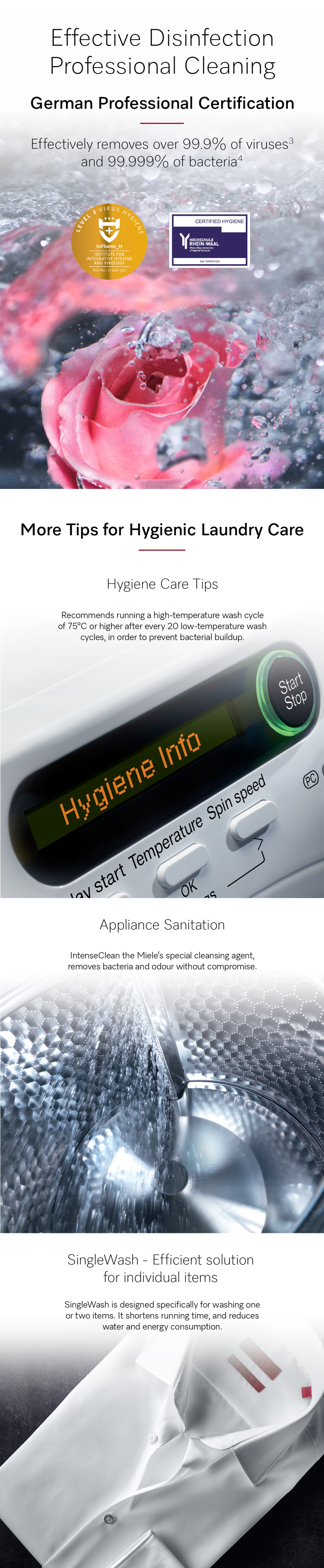 MIELE WCR860 WPS 9KG 1600RPM Front Load Washer