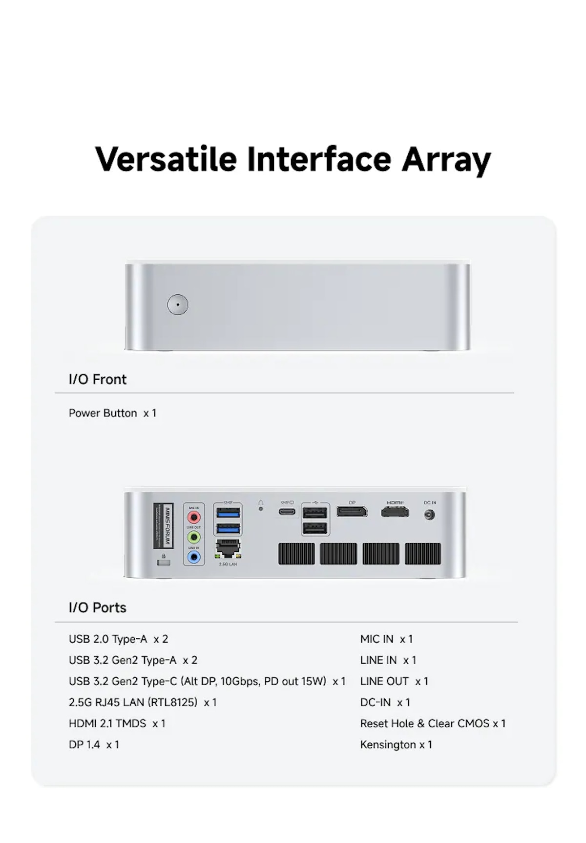 MINISFORUM M1 Mini PC