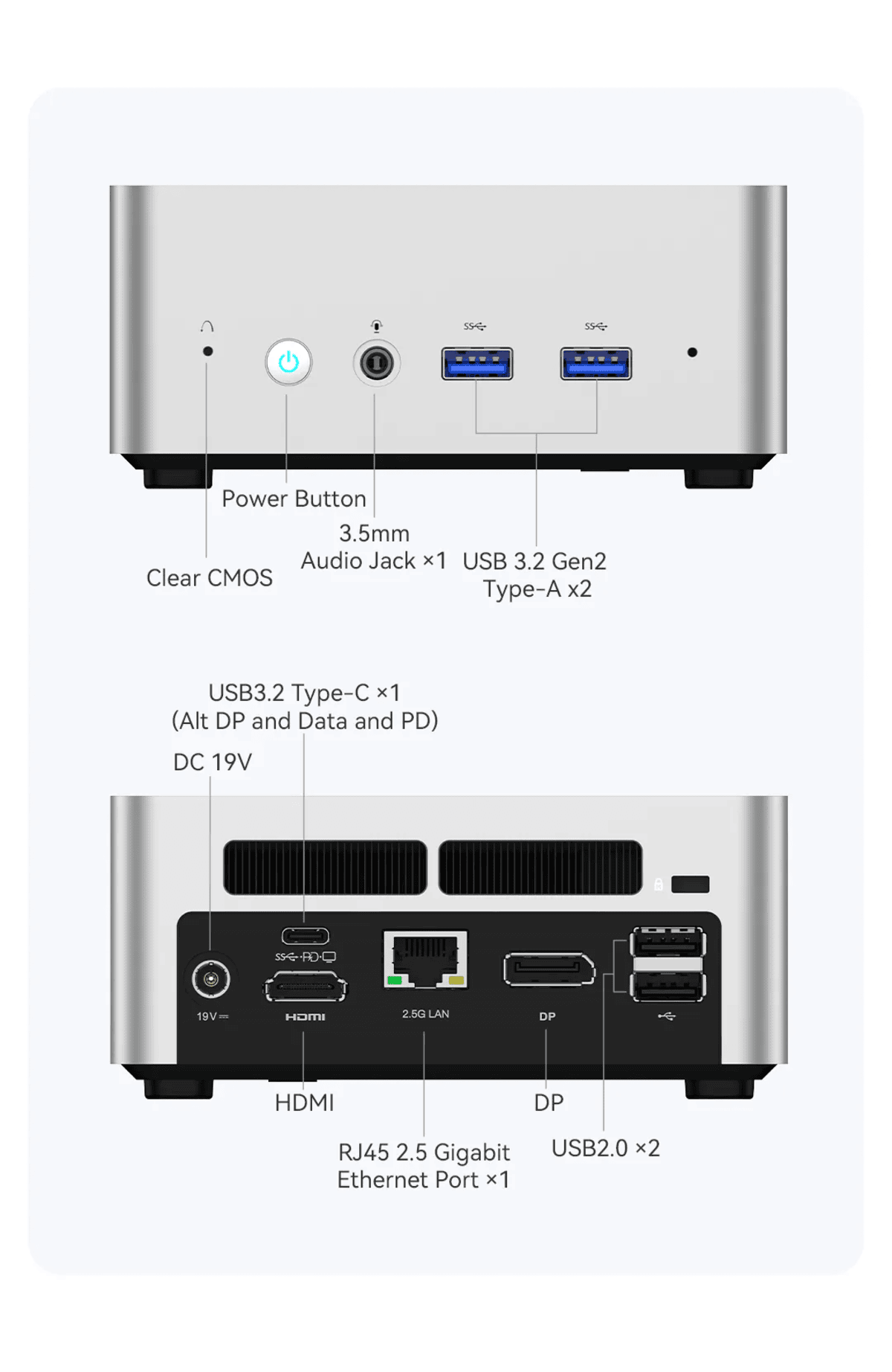 MINISFORUM Minisforum UN1360 迷你電腦