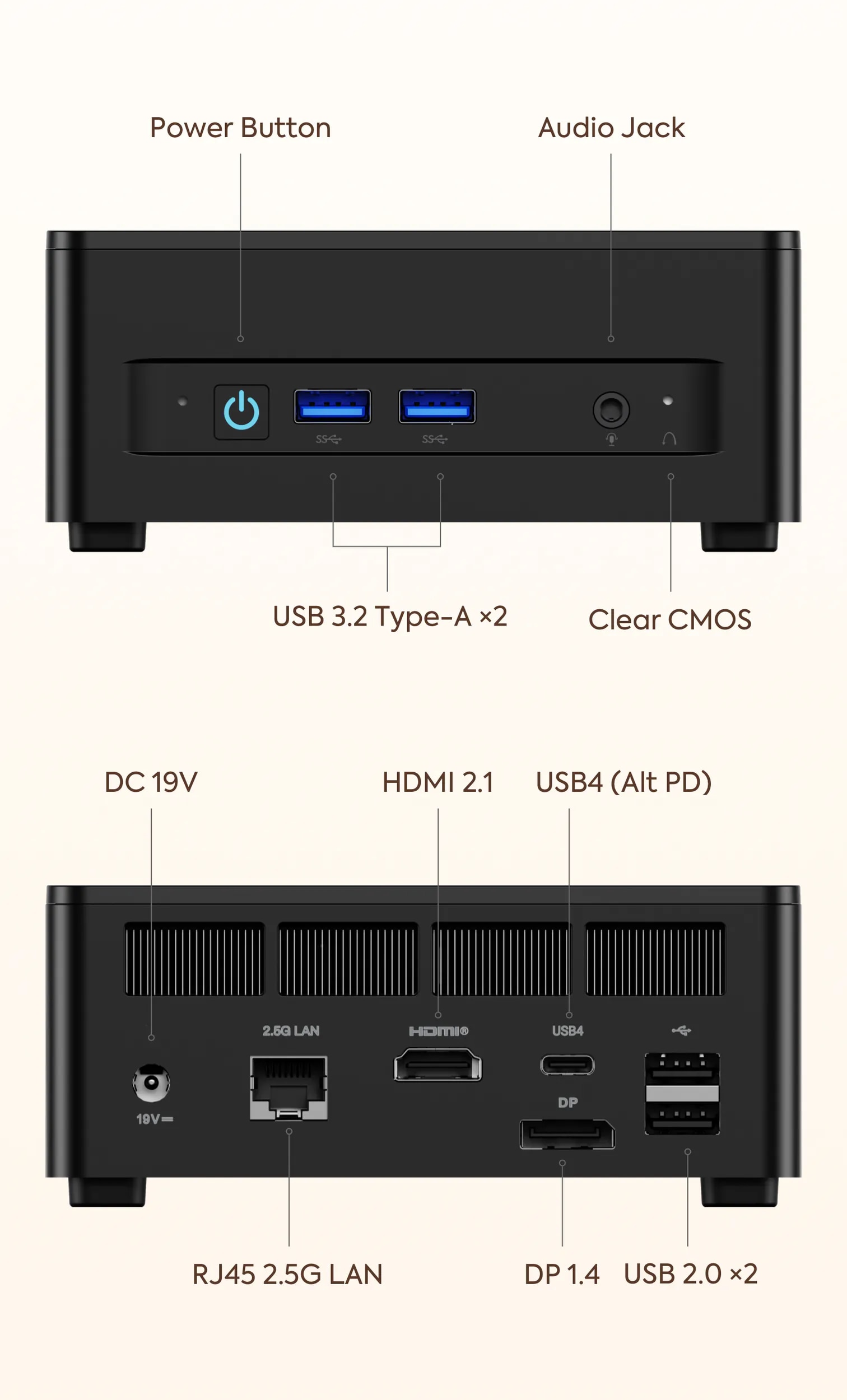 MINISFORUM UM760 Slim Mini PC