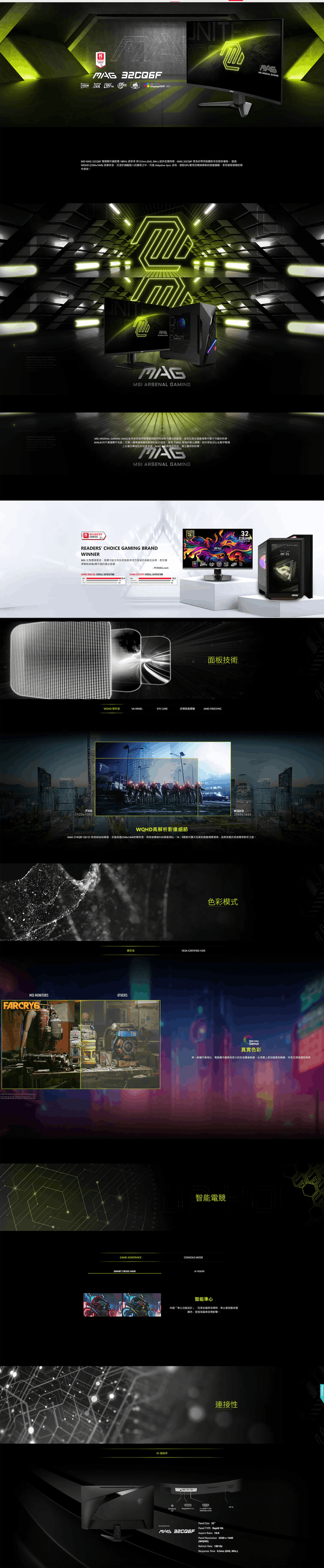 MSI MAG 32CQ6F 32