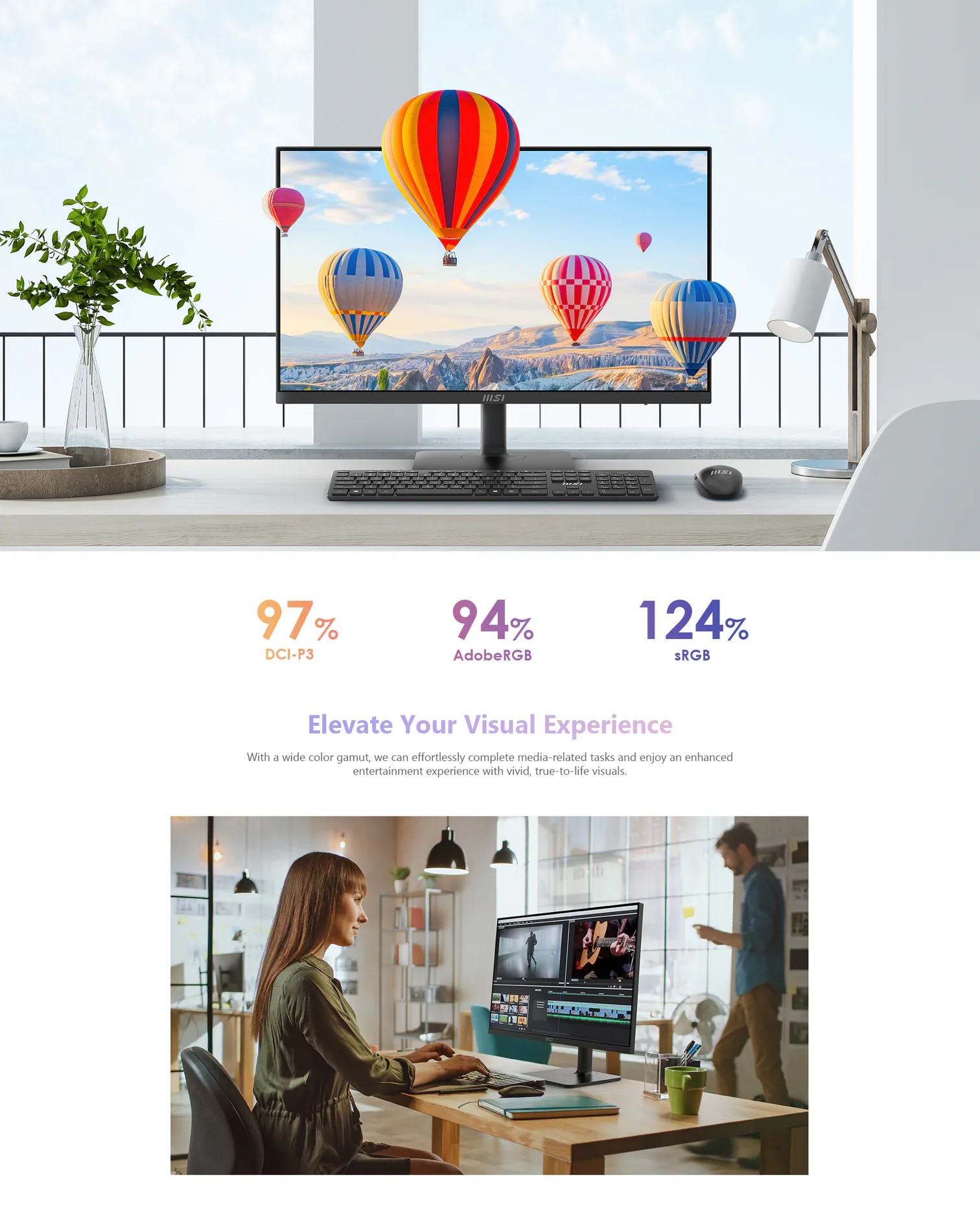 MSI Modern MD272UPHW 27
