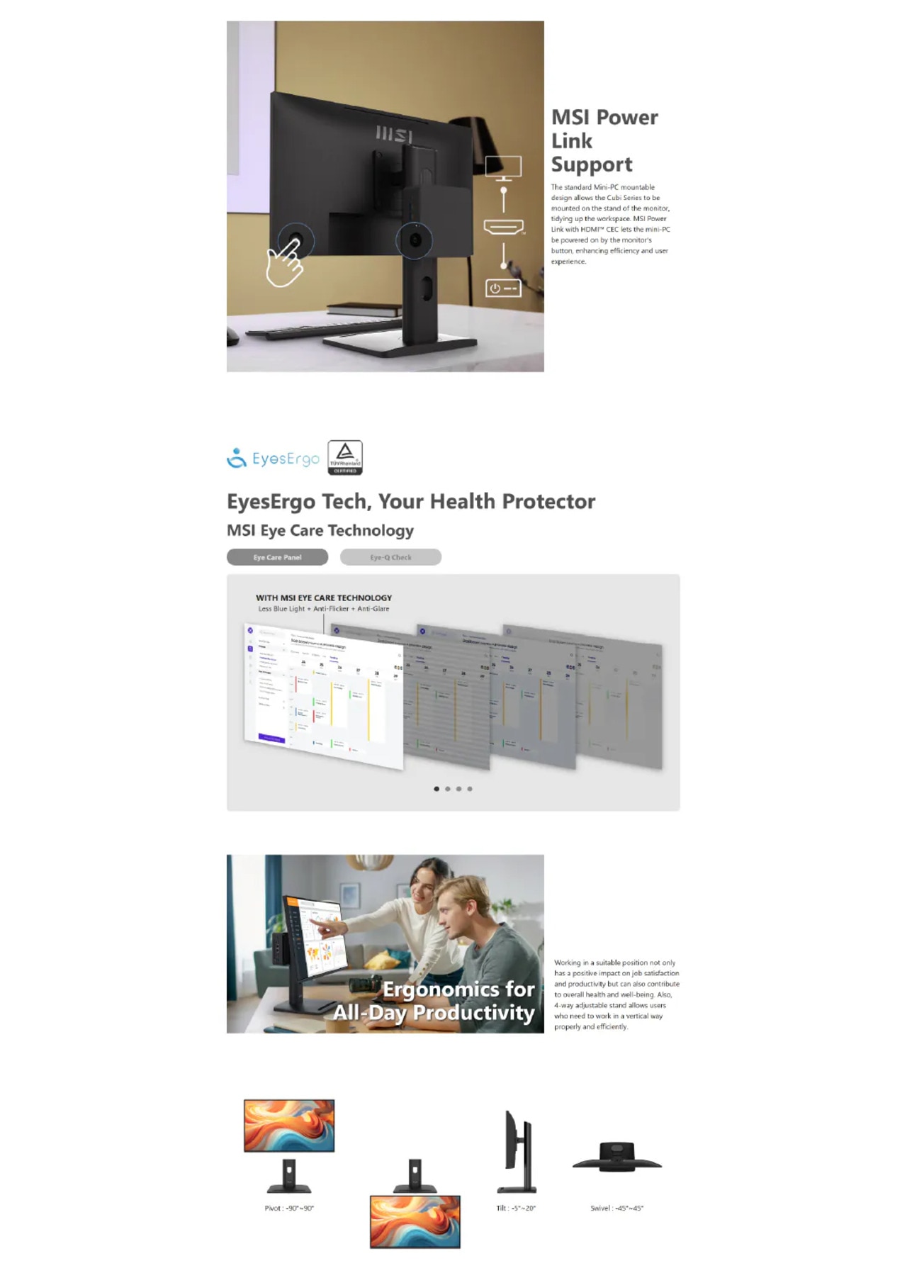 MSI 微星 PRO MP245PG E14 24