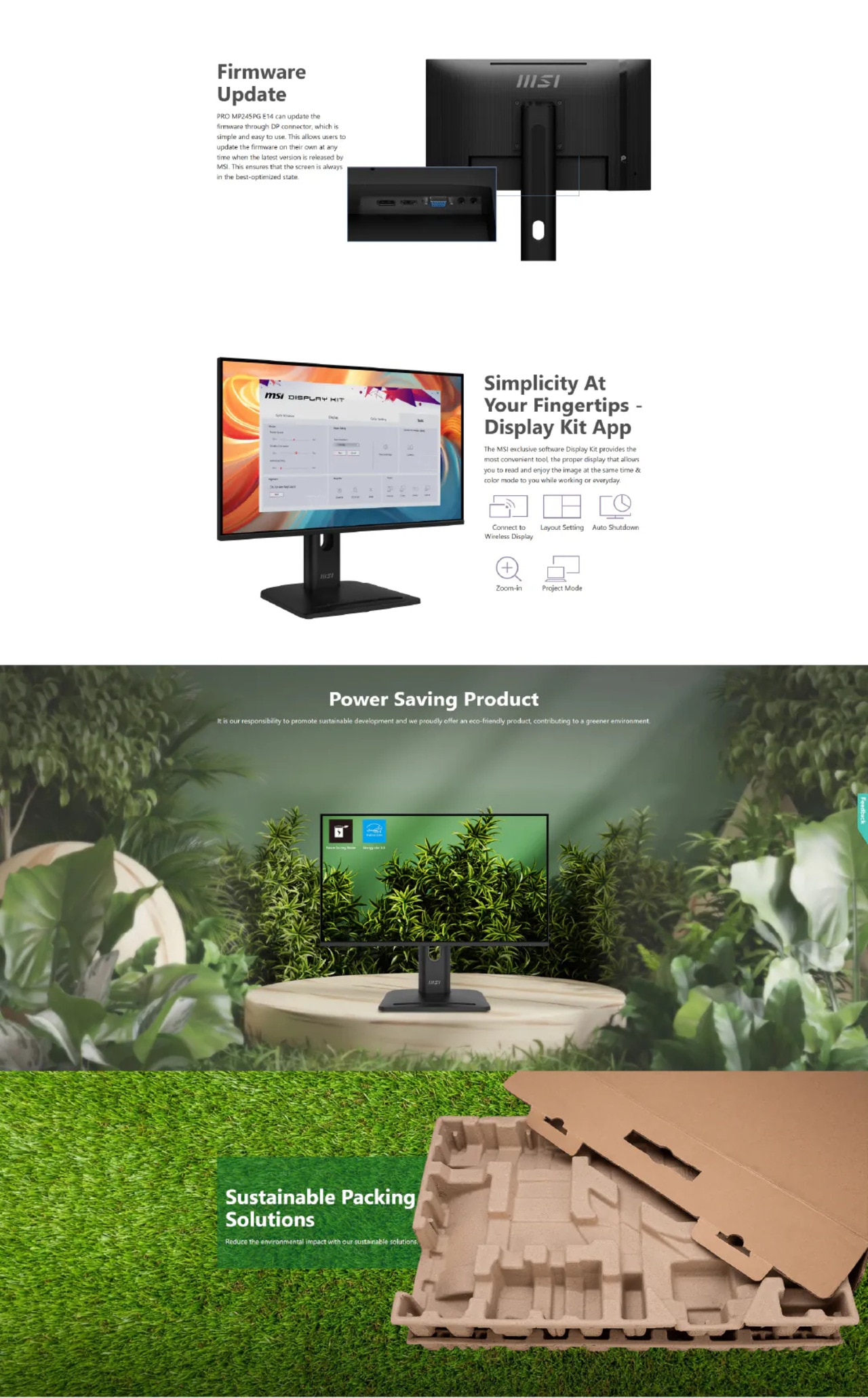 MSI 微星 PRO MP245PG E14 24