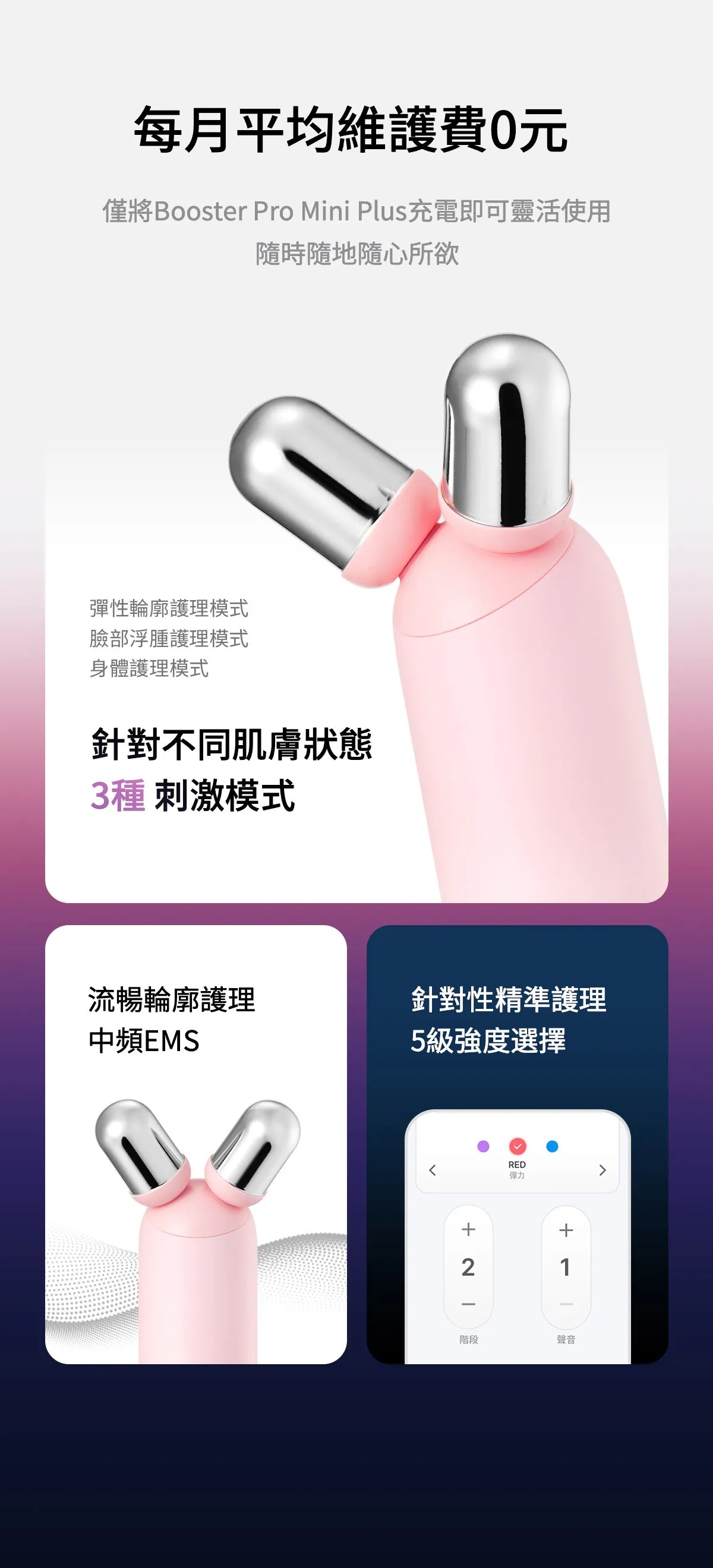 Medicube Age-R Booster V Roller 提拉美容機頭套件 (需配合Booster Pro Mini Plus使用)