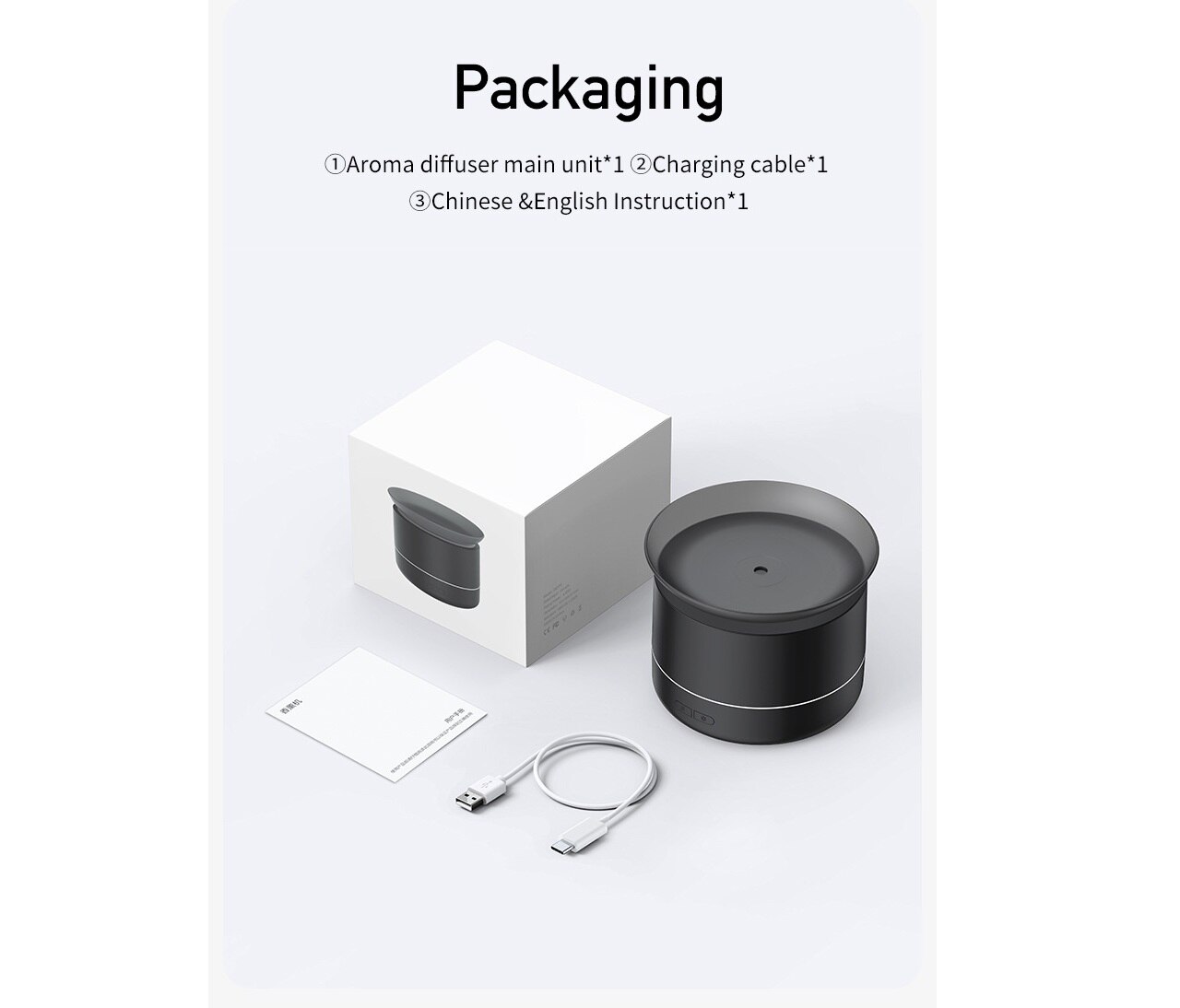 Mibeli DQ715 200ml Mist Cloud Humidifier