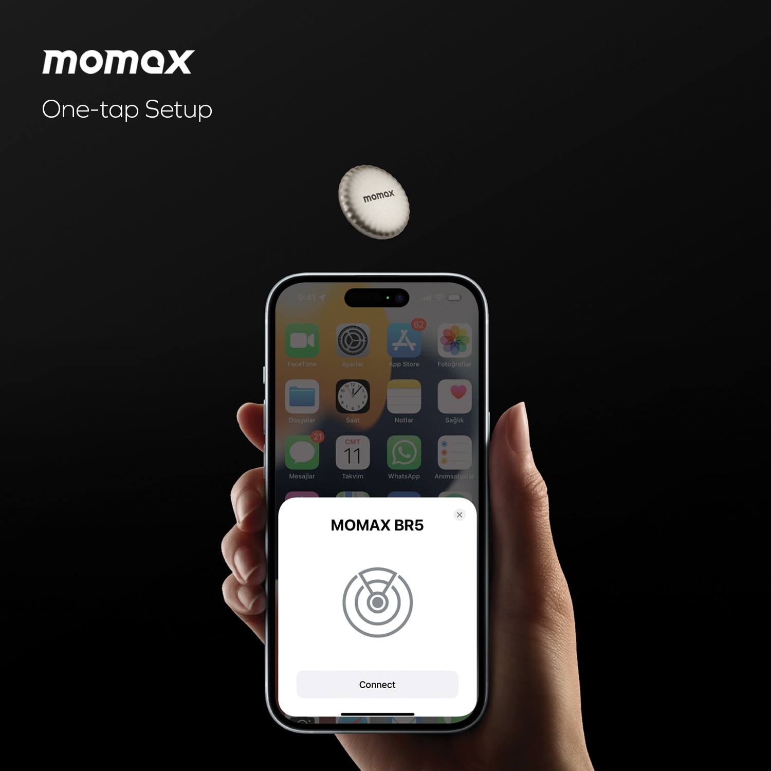 Momax PINTAG Find My Tracker BR5