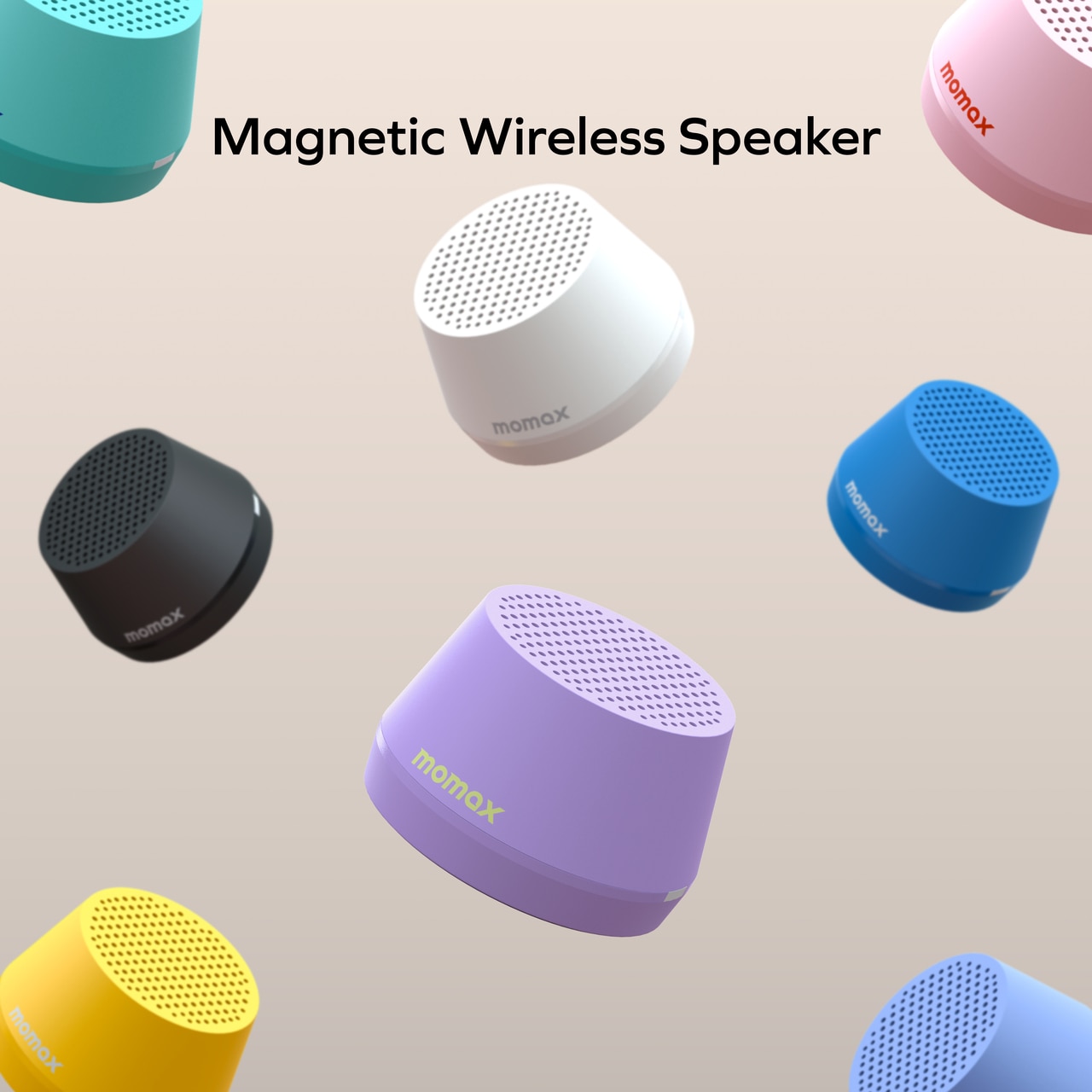 Momax 1-Vibe Go Lite 磁吸無線音箱