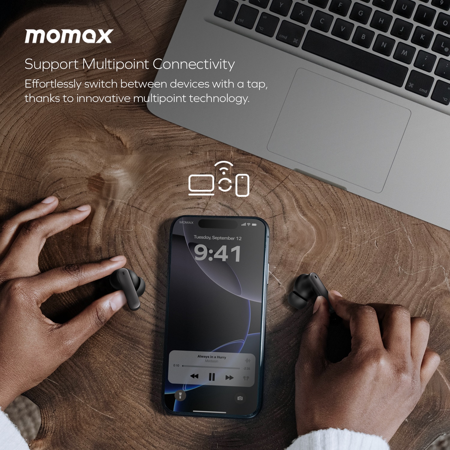 Momax BT13 1-Vibe Lite Headphone