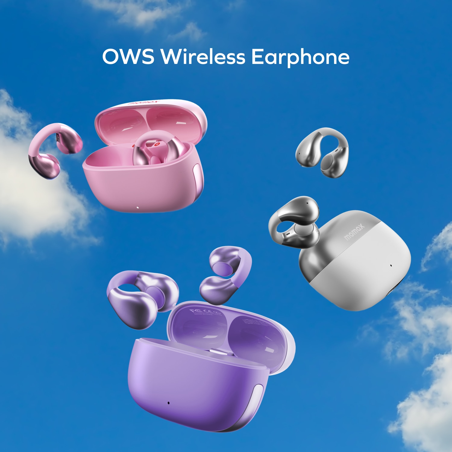 Momax BT16 1-Vibe Clip Lite OWS Wireless Earphone
