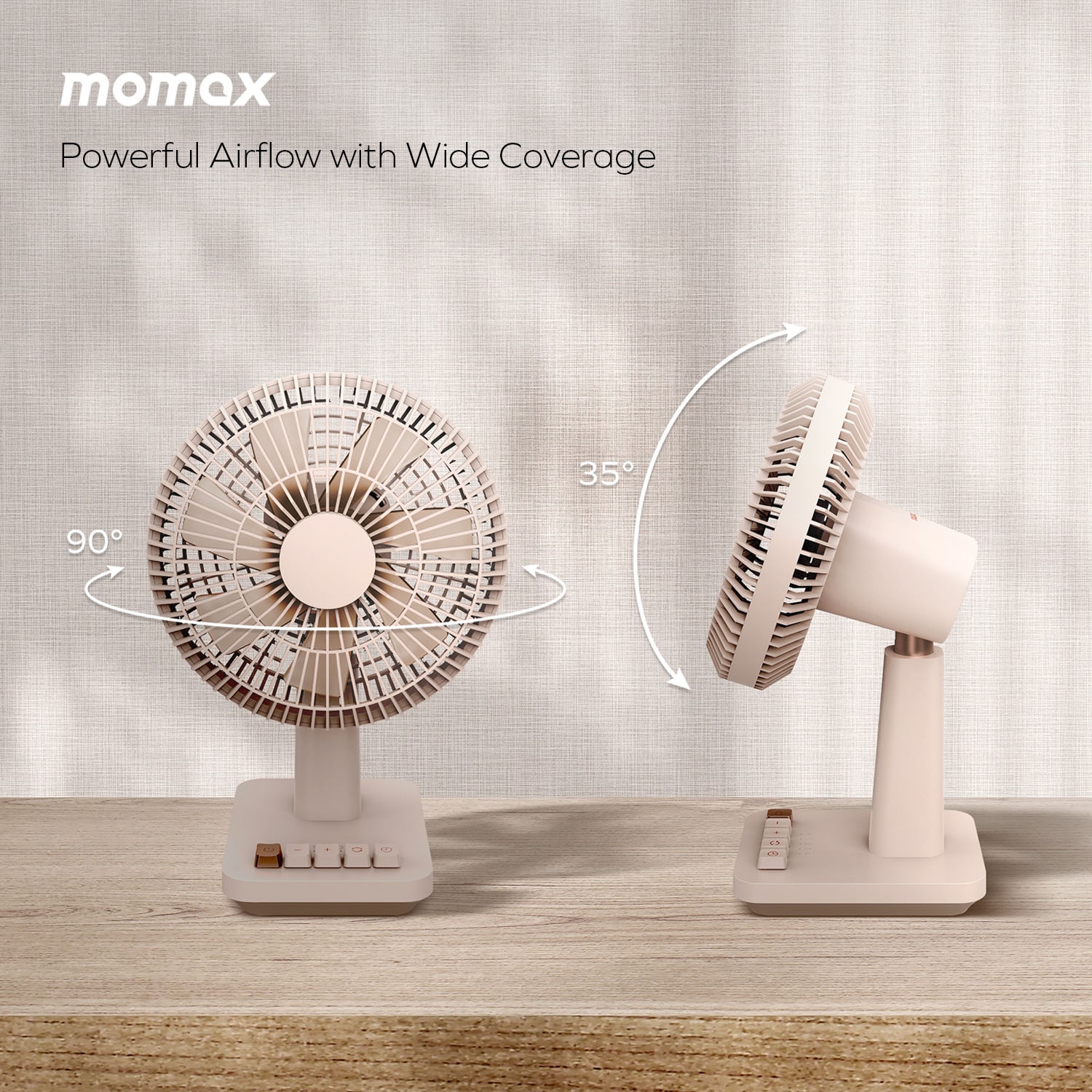 Momax IF20 1°Pod Mini Desktop Fan Fan