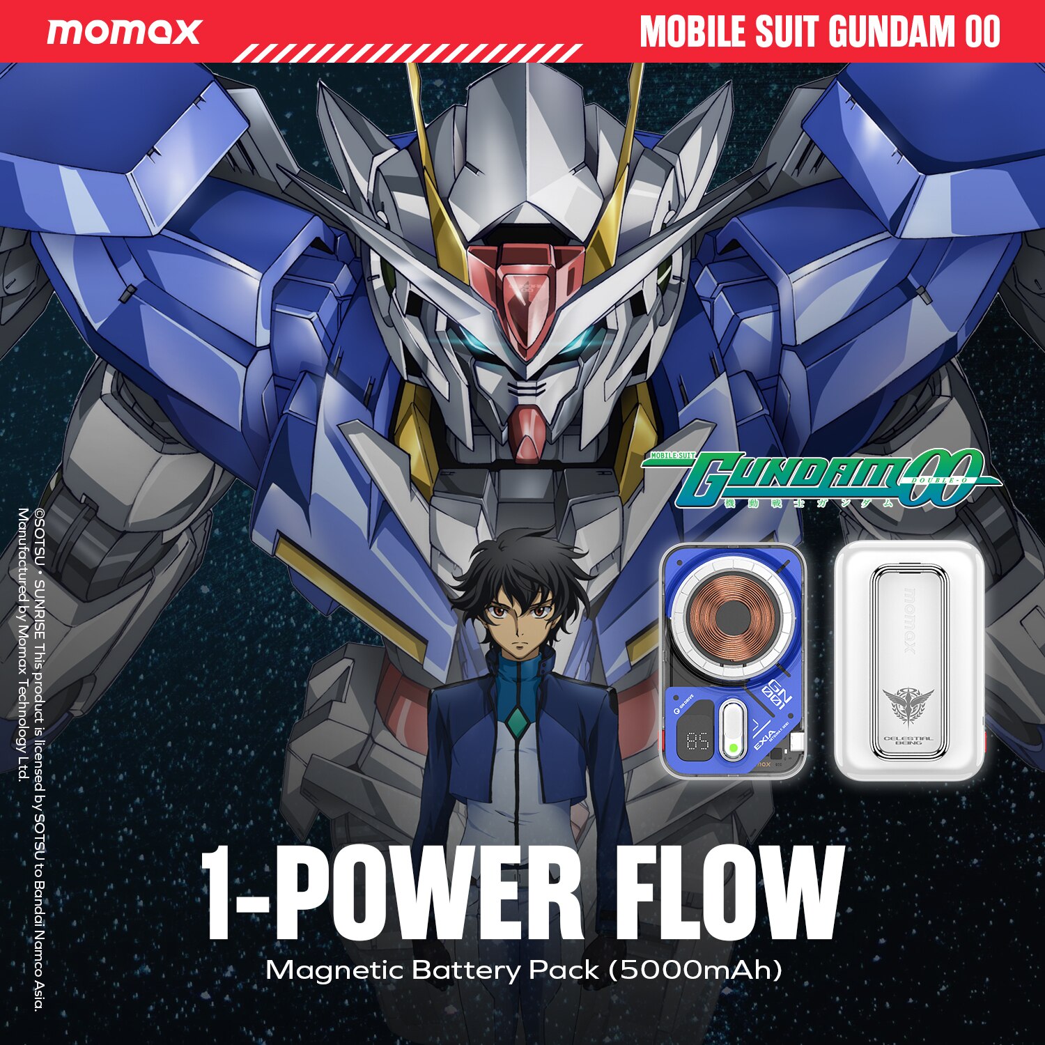 Momax 1-Power Flow 5000mAh 磁電寶 - IP126 Power Bank