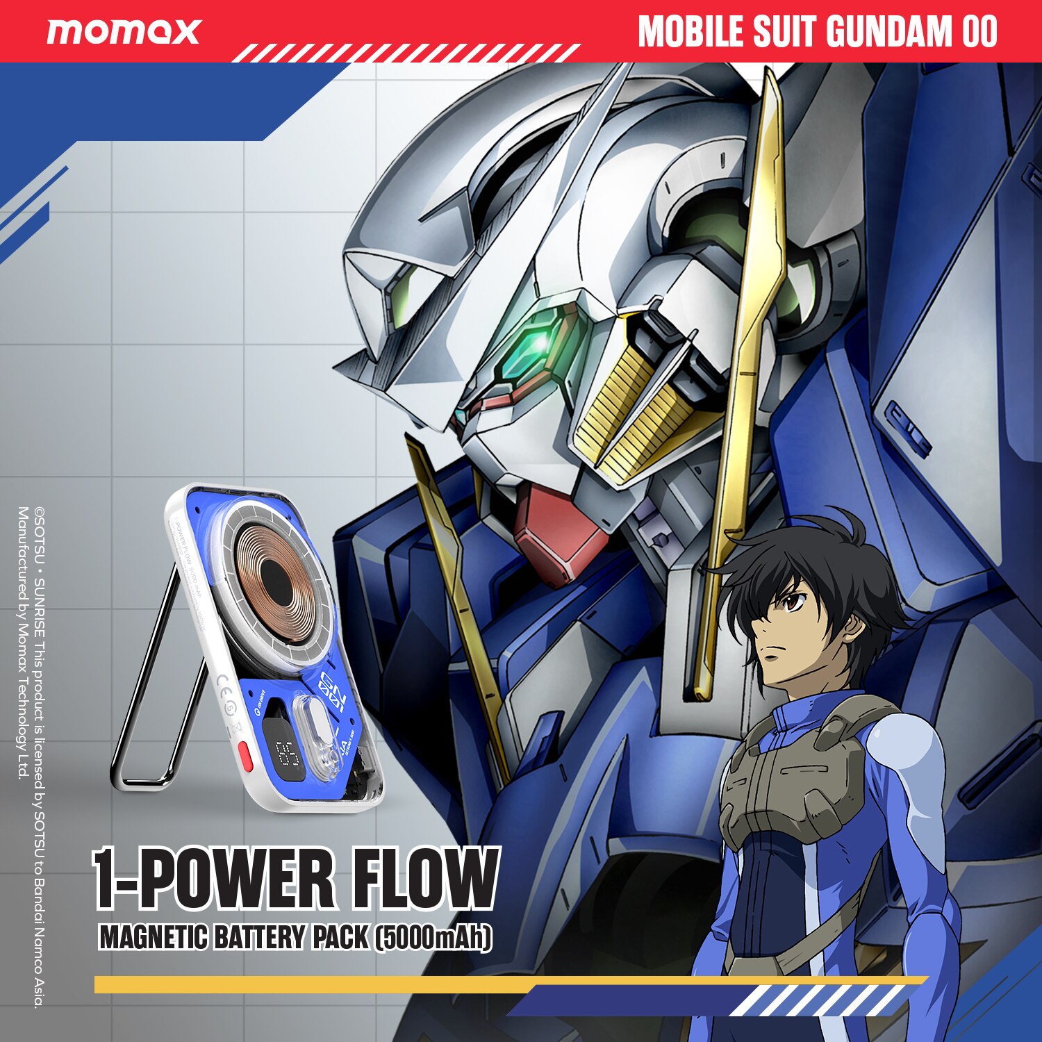 Momax 1-Power Flow 5000mAh 磁電寶 - IP126 Power Bank
