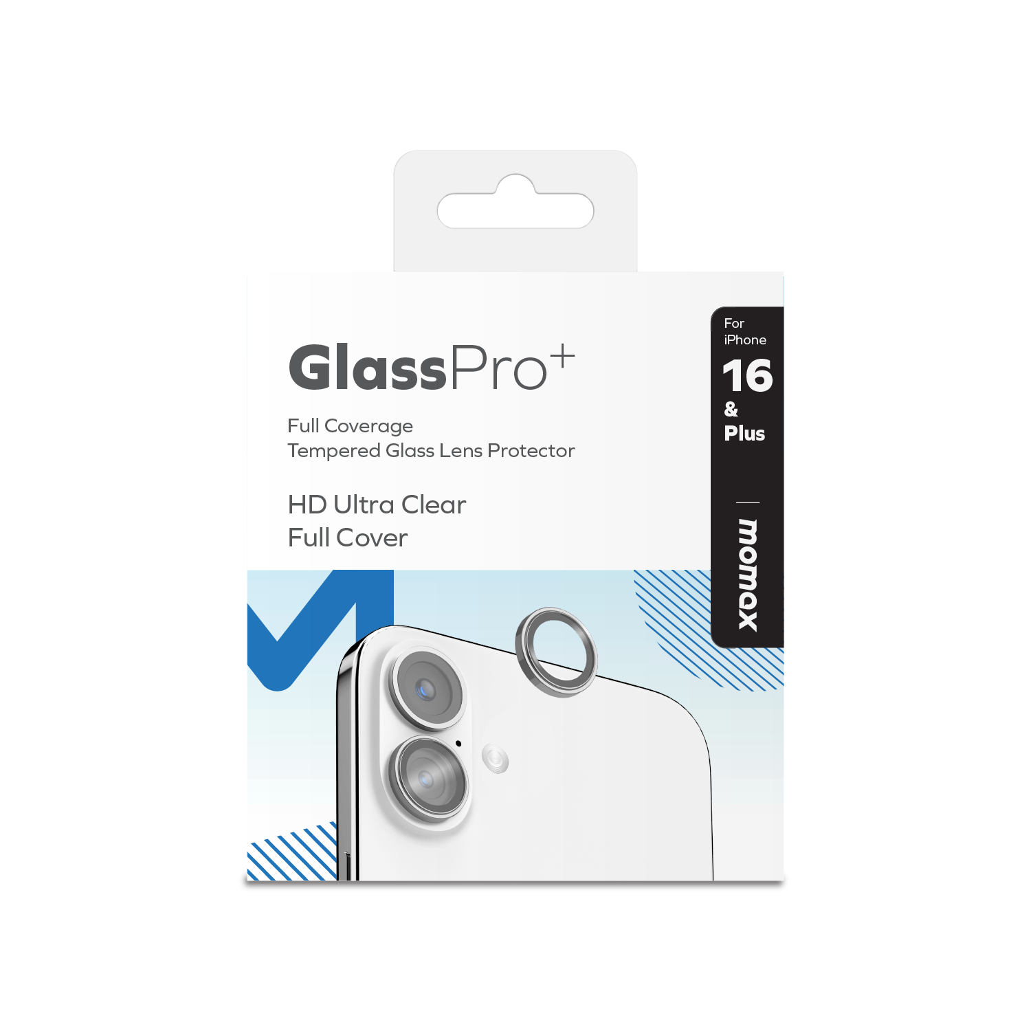 Momax GlassPro+  AR lens protector for iPhone 16/ iPhone 16 Plus