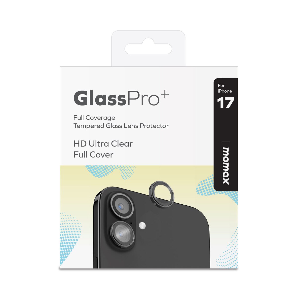 Momax GlassPro+AR鏡頭玻璃膜 (iPhone 17適用)