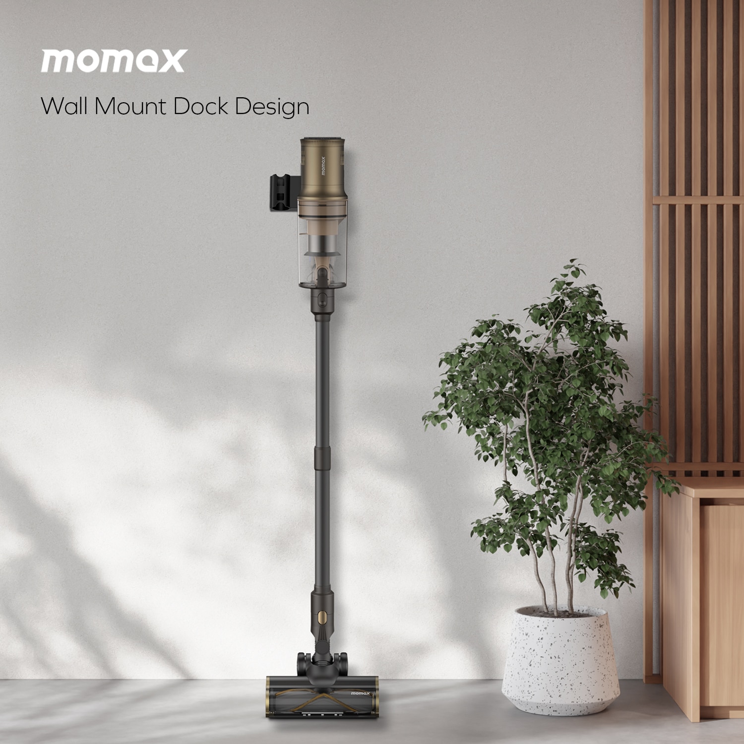 Momax RO8 1-Home Vacuum+ Cordless Vacuum Cleaner  Stick Vacuum Cleaner