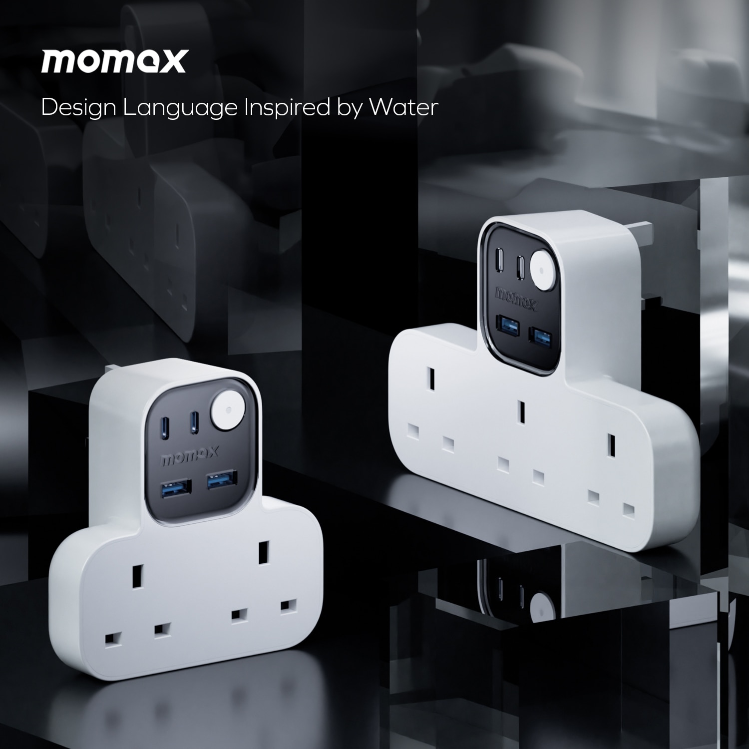 Momax US17UKW Power Strip