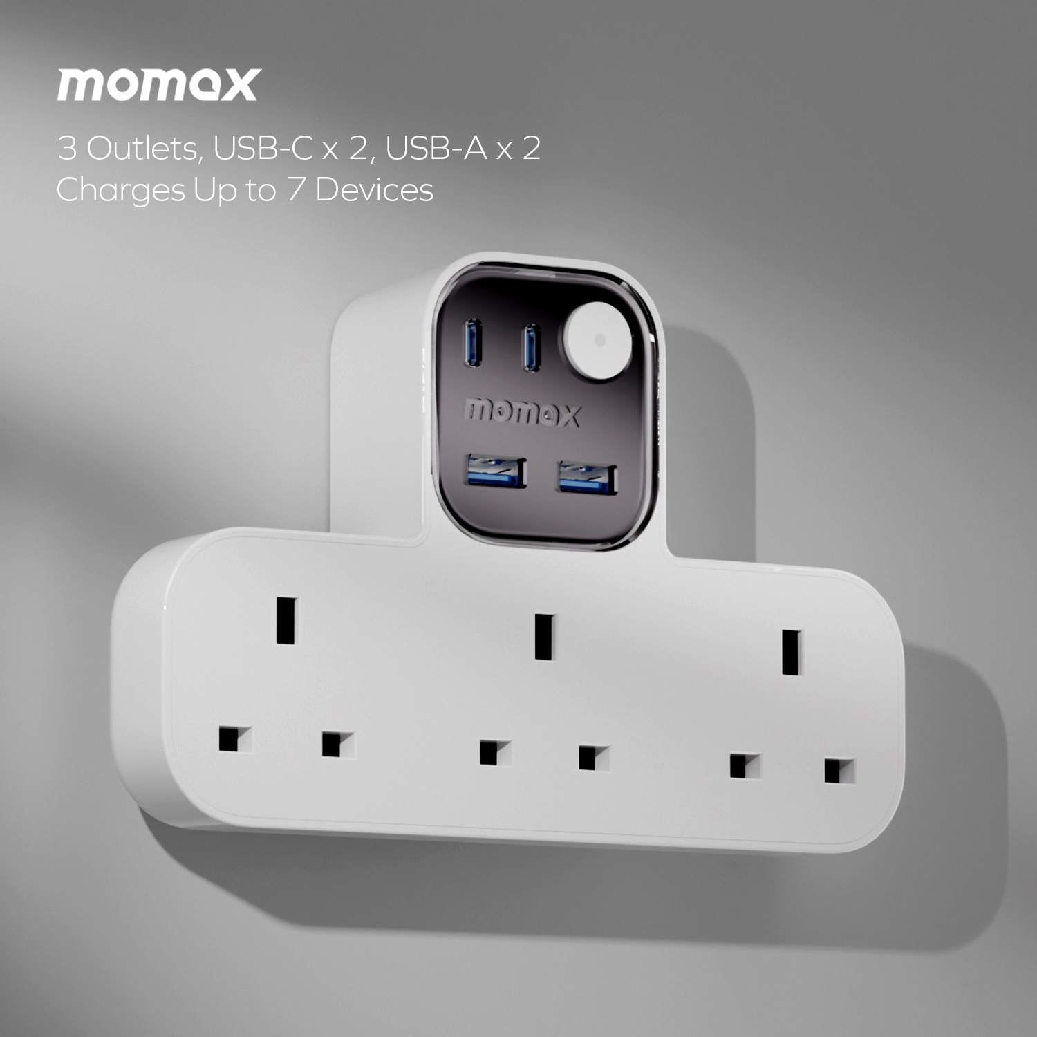 Momax US19UKW Power Strip