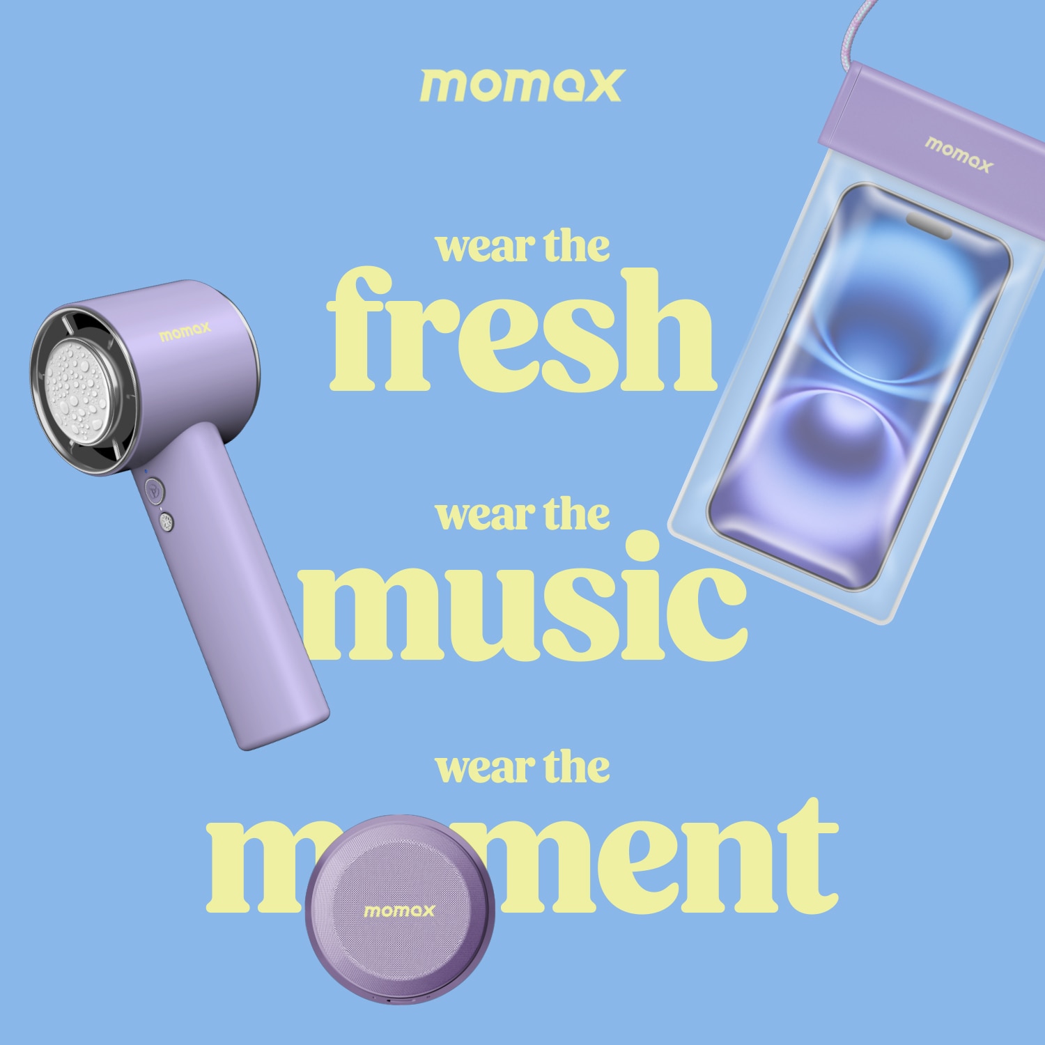 Momax Soda Pop Wear The Fresh Pack  Fan