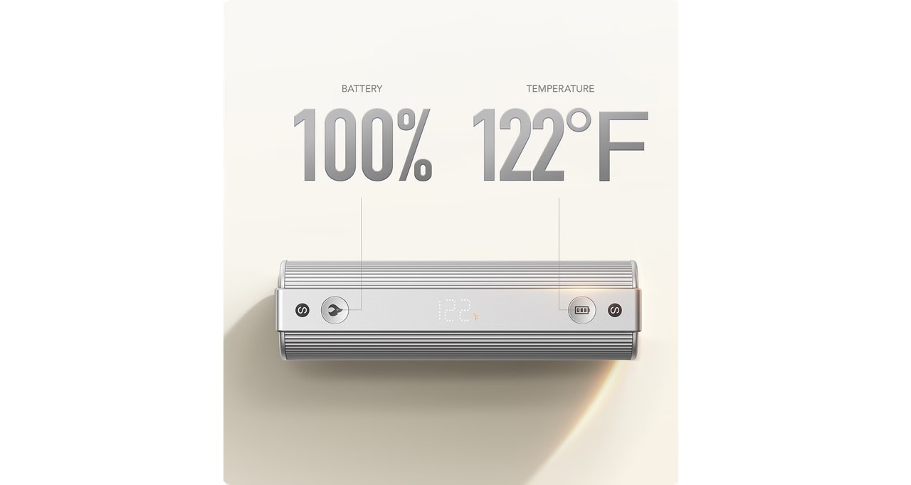 Morwie S1 360°磁吸5000mAh x2充電暖手寶