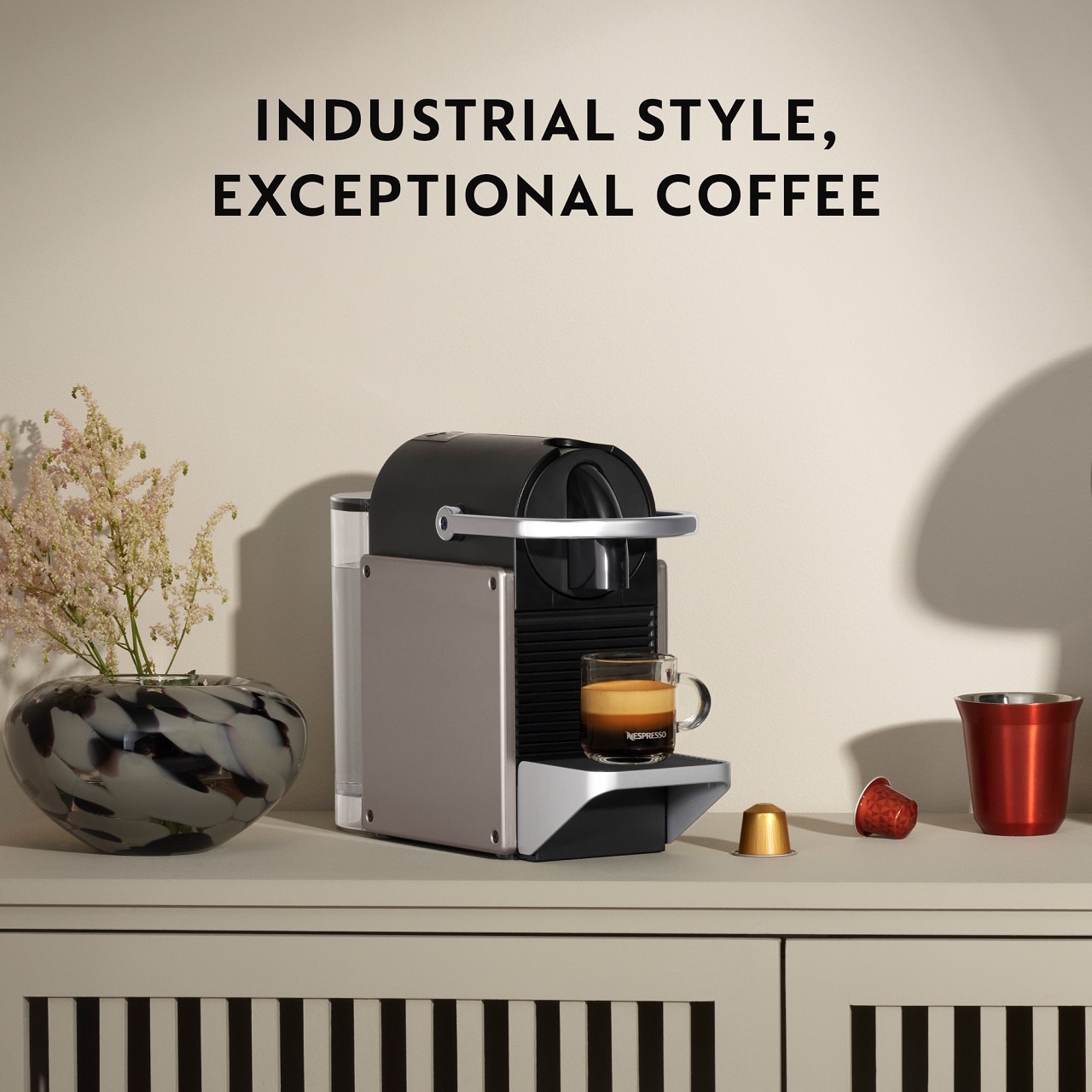 NESPRESSO C62 Pixie Coffee Machine