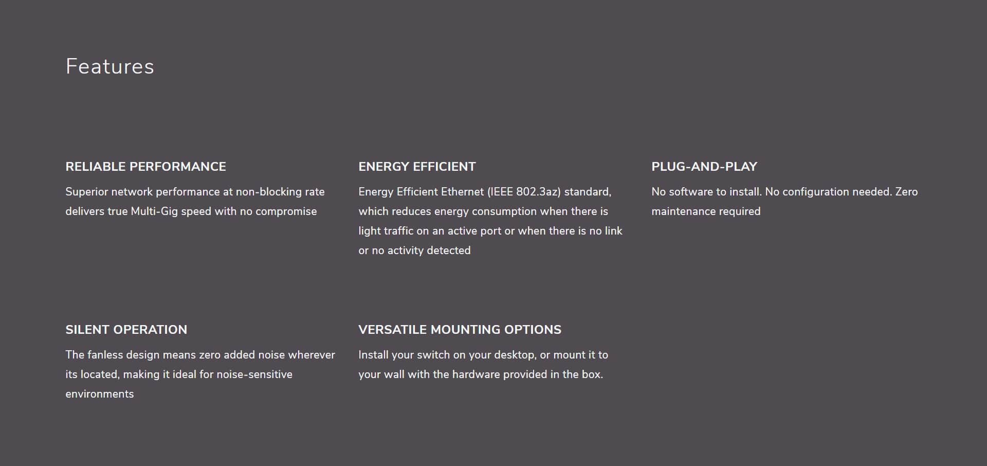NETGEAR MS105 5-Port Multi-Gigabit (2.5G) Ethernet Unmanaged Switch