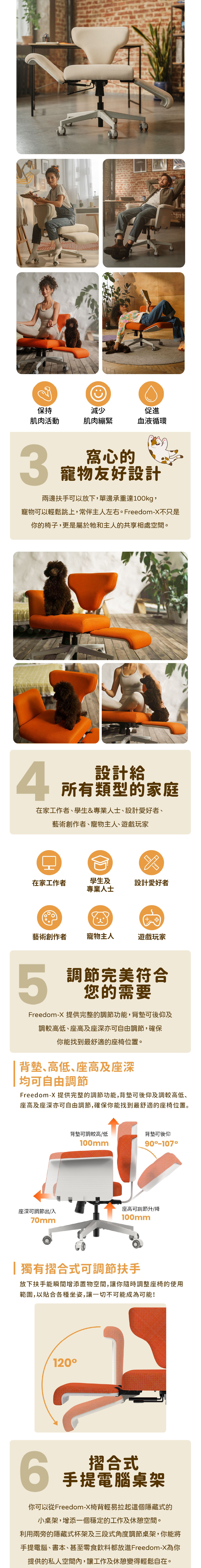 NEWTRAL Freedom-X Multi-Position Chair