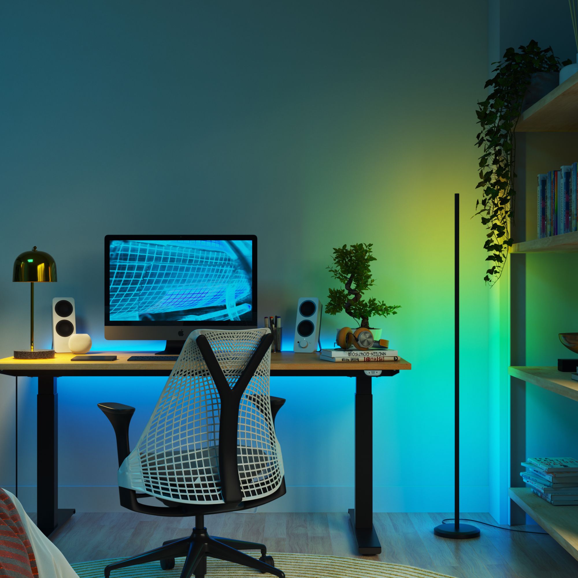 Nanoleaf Matter Smart Multi-Colour Floor Lamp Smart Lighting