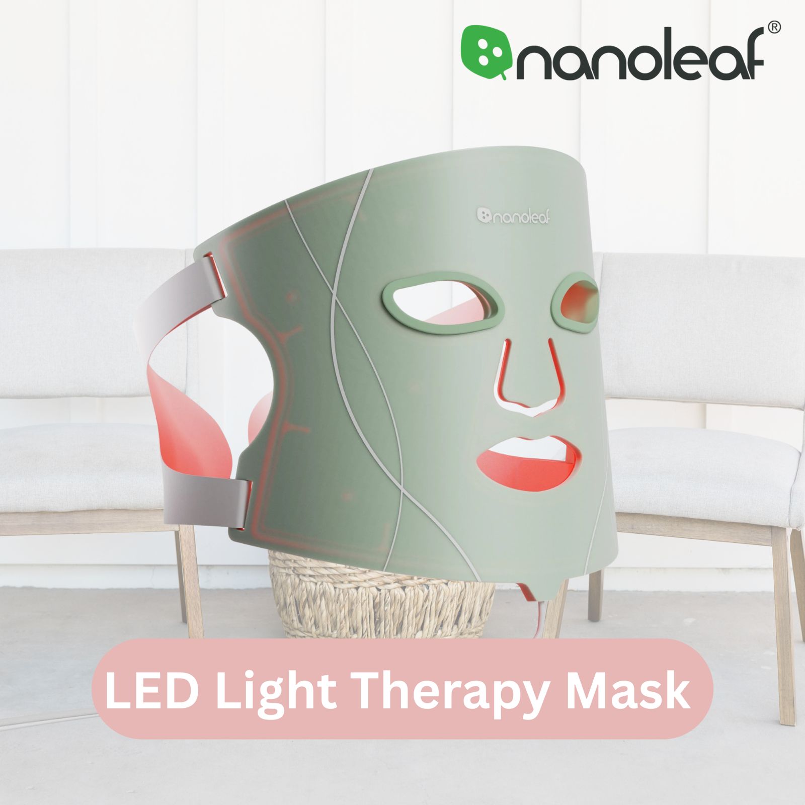 Nanoleaf LED Light Therapy Face Mask