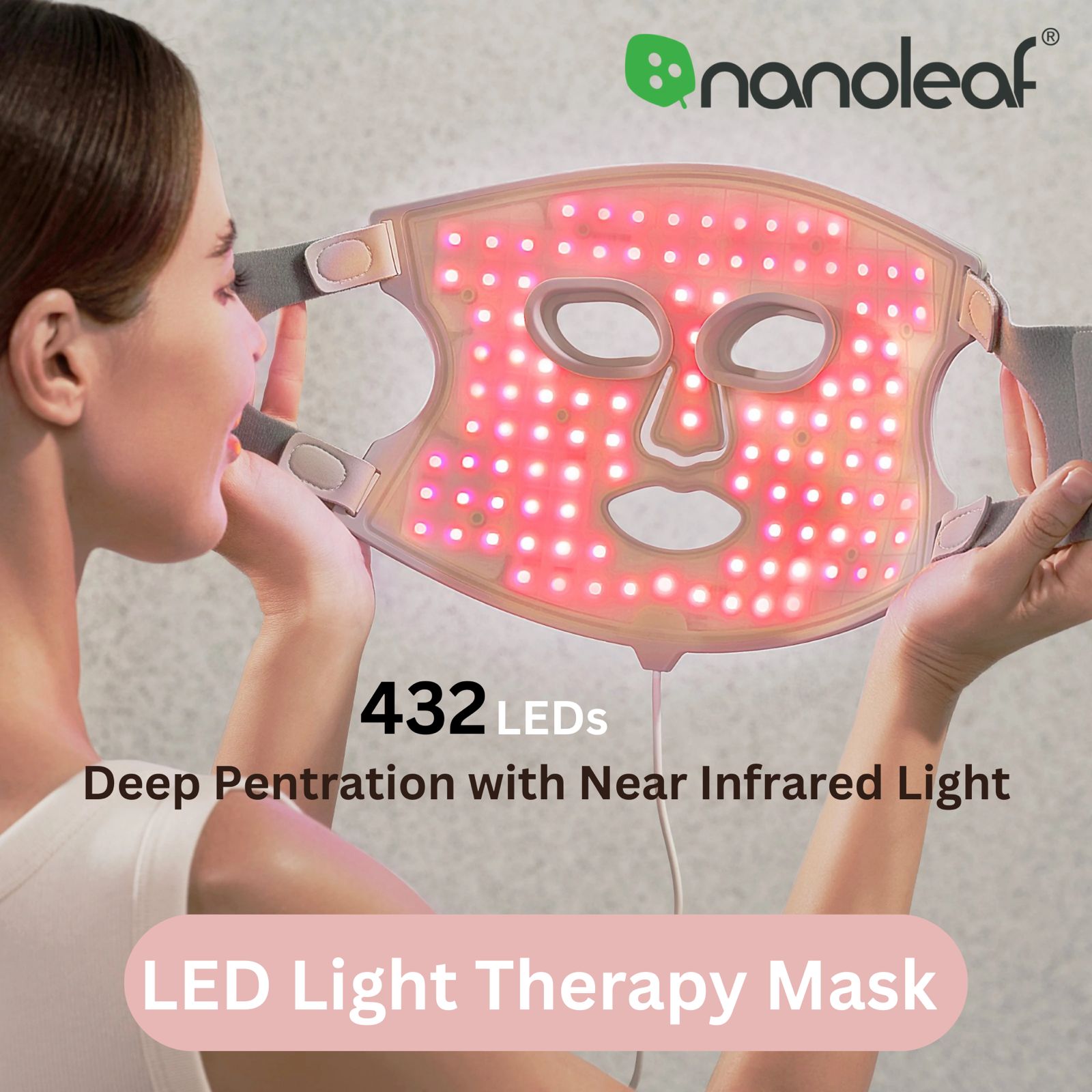 Nanoleaf LED Light Therapy Face Mask
