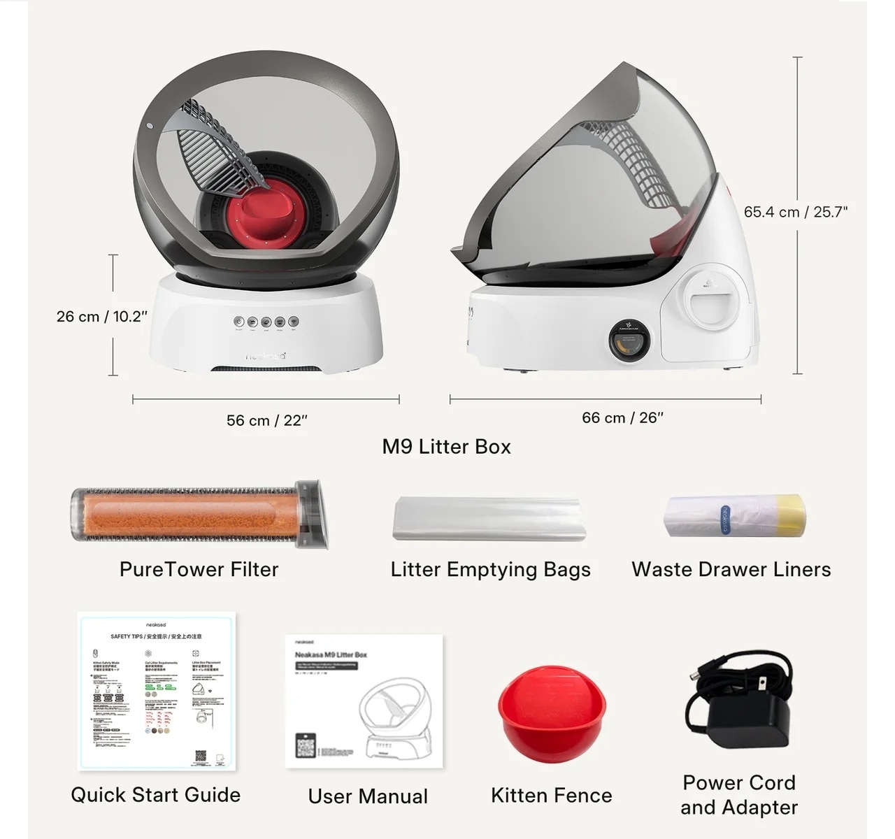 Neakasa M9 Smart Open Litter Box