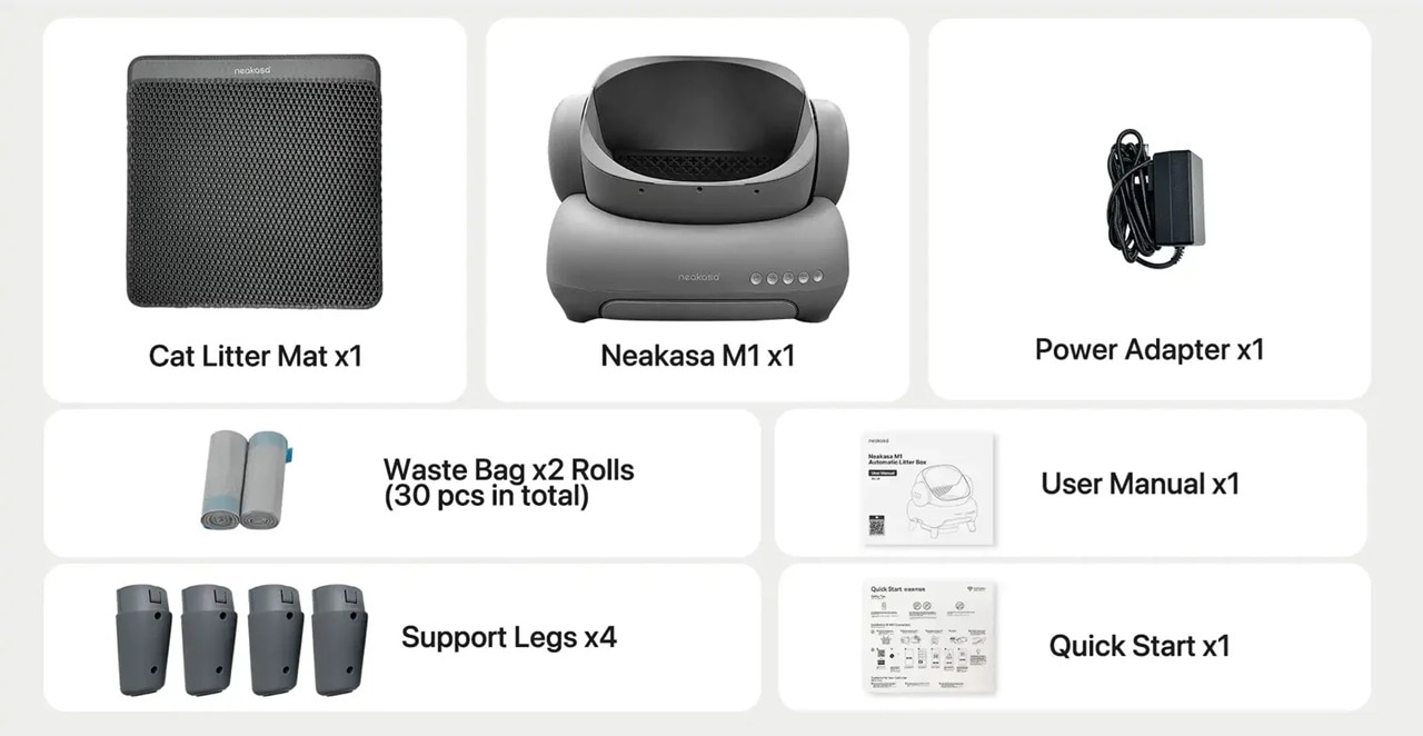 Neakasa M1 Plus Open Top Self-Cleaning Cat Litter Box