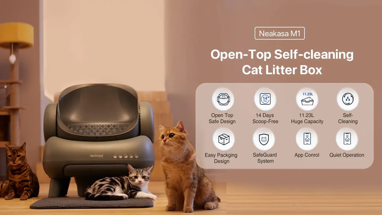 Neakasa M1 Plus 智能自動貓砂機
