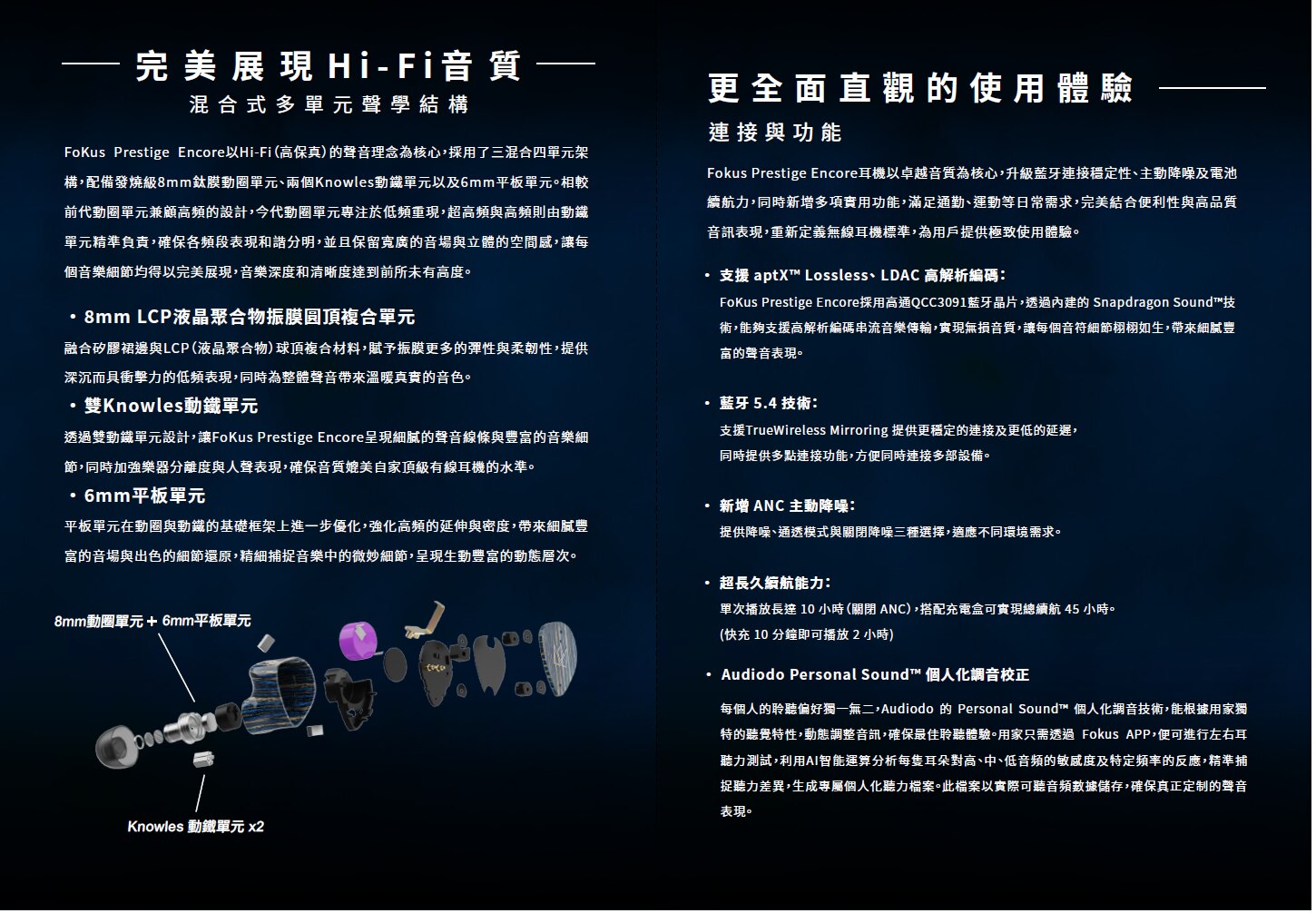 Noble Fokus Prestige Bluetooth Headset