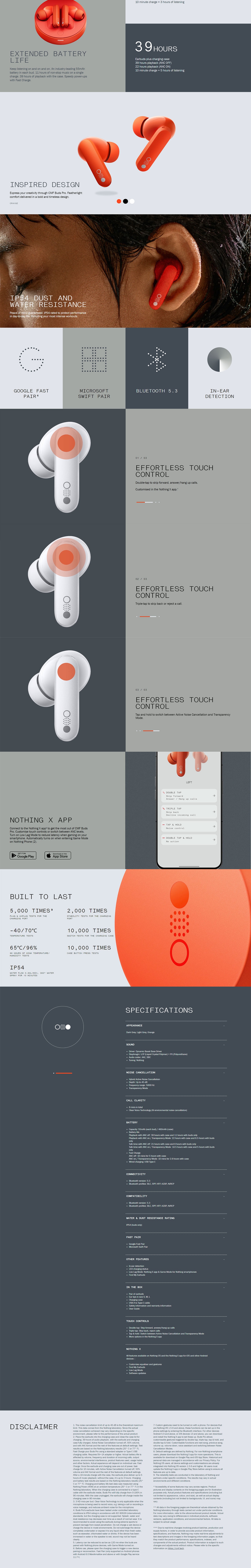 Nothing CMF by NOTHING BUDS PRO